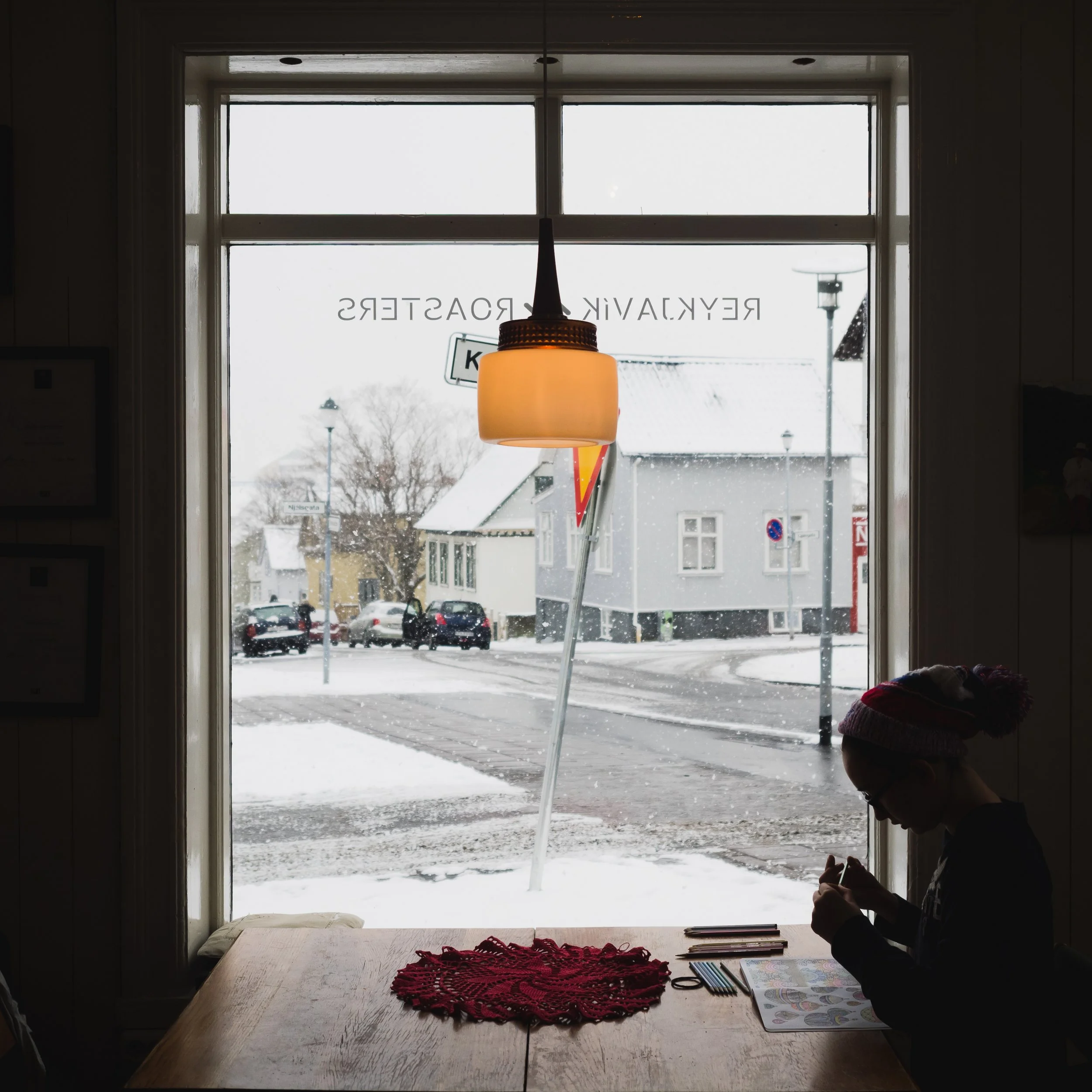 inside reykjavik roasters.