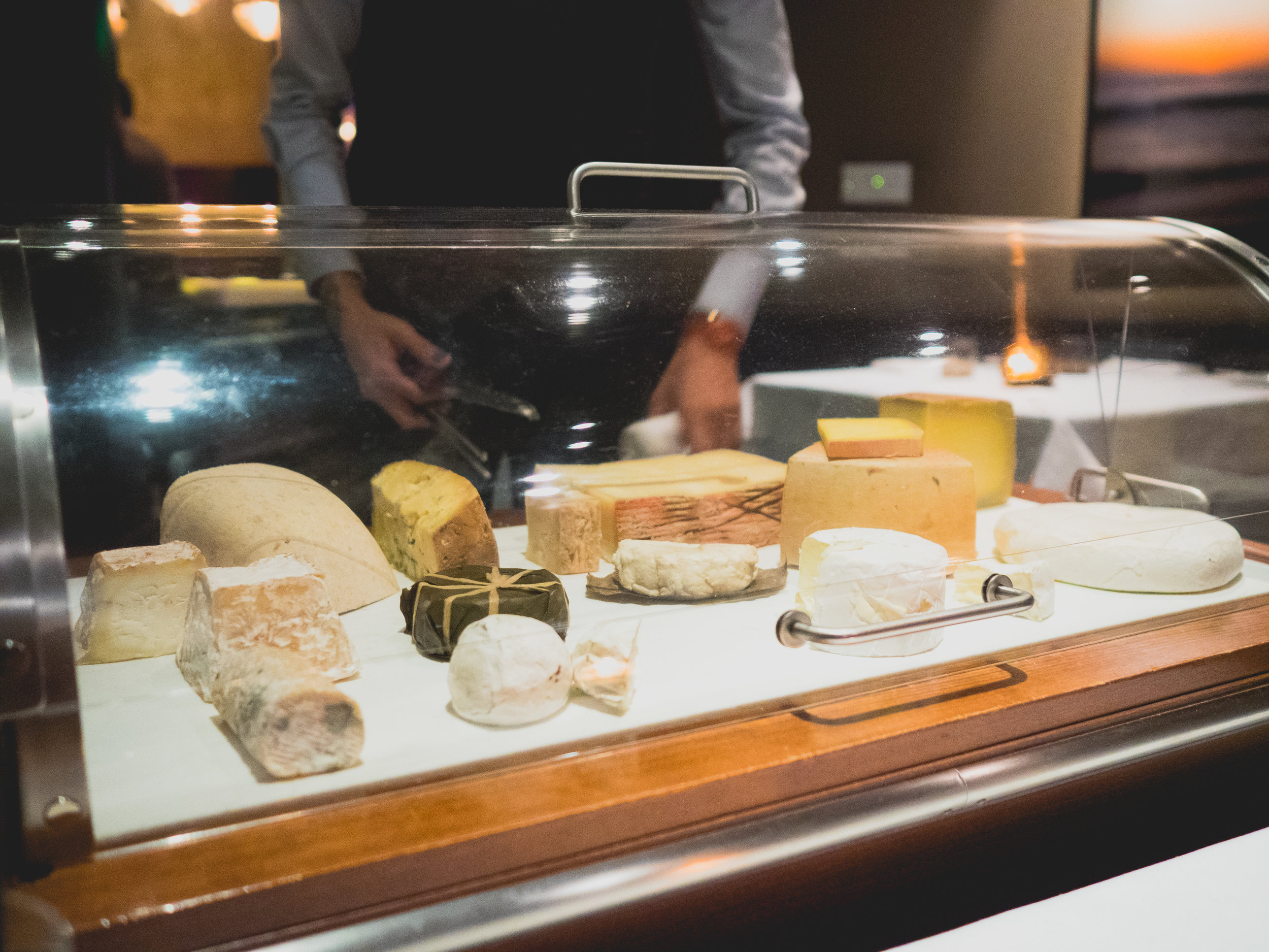 the cheese cart!