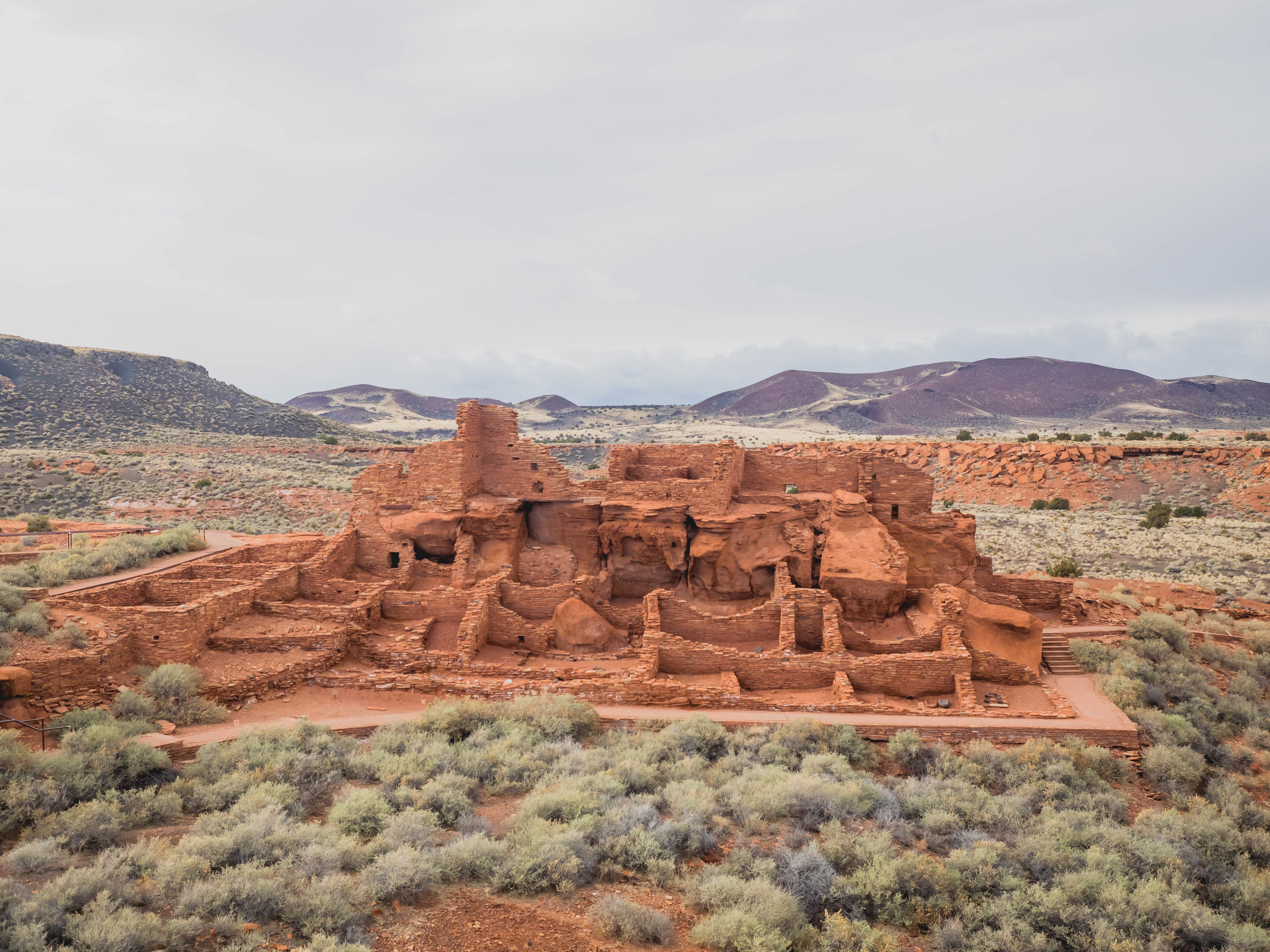 wupatki pueblo.