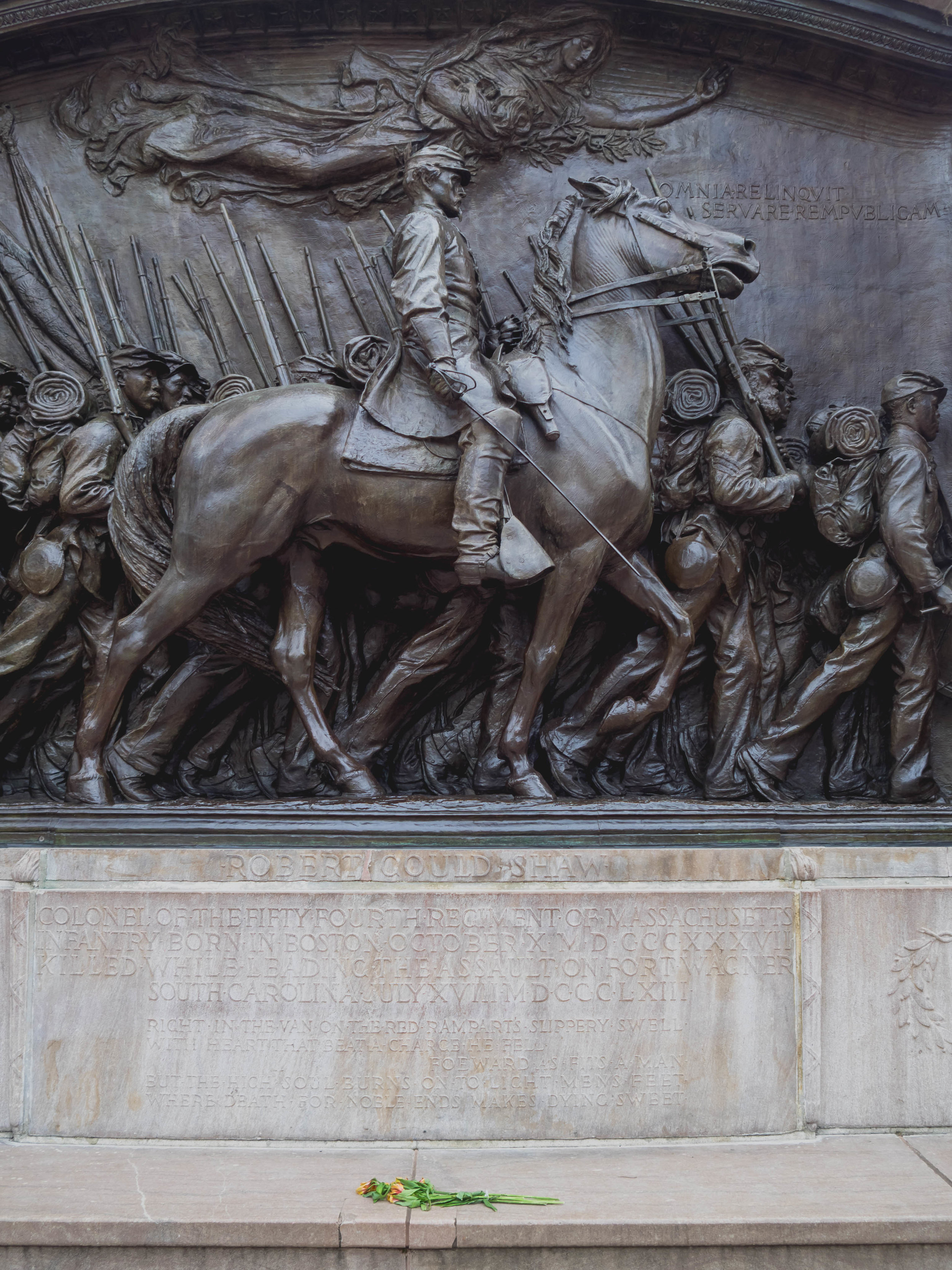 robert gould shaw memorial.