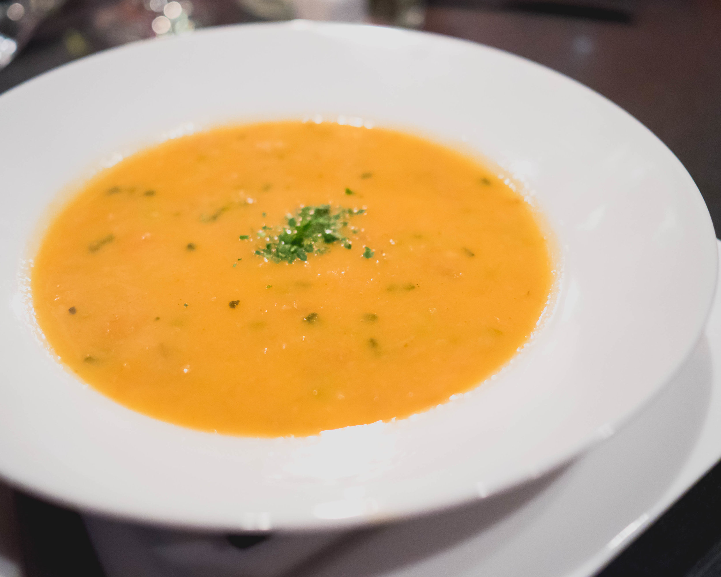 lobster bisque .