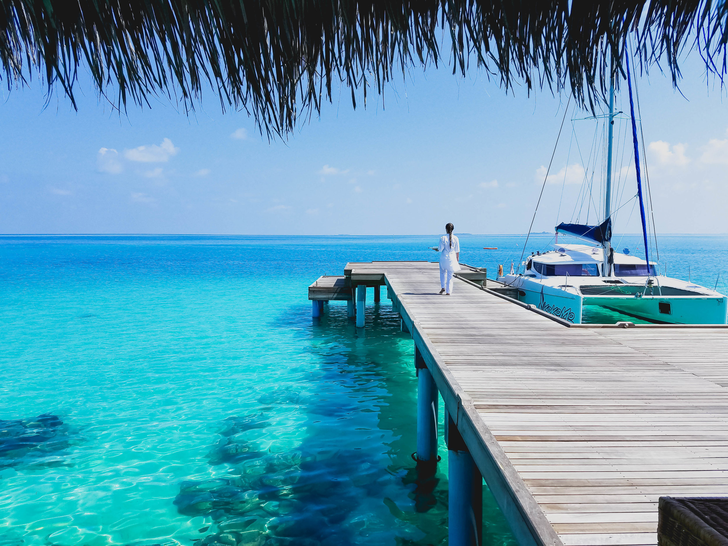the prettiest shades of blue and aquamarine.