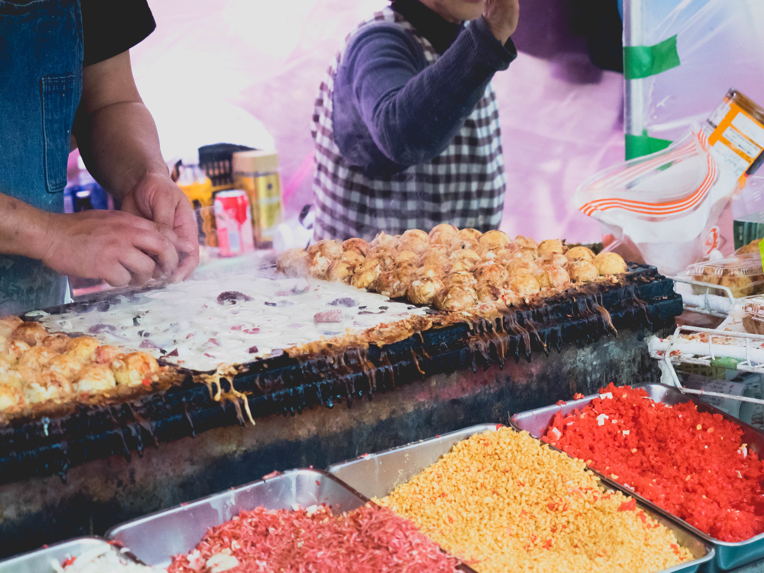 takoyaki.