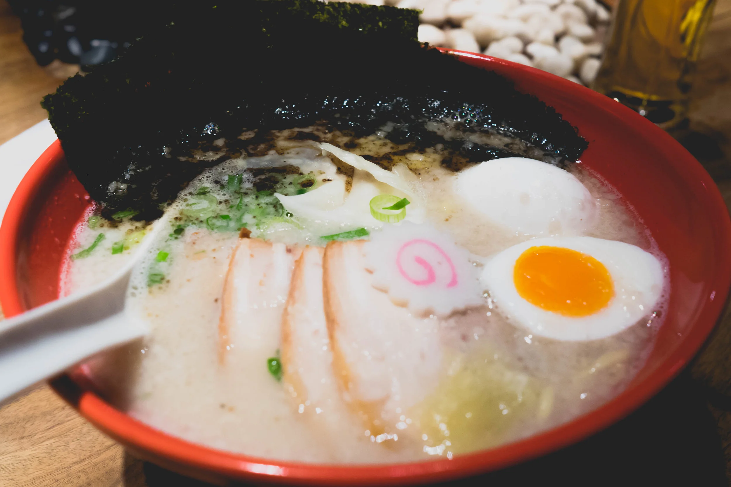 tonkotsu ramen at gogyo.