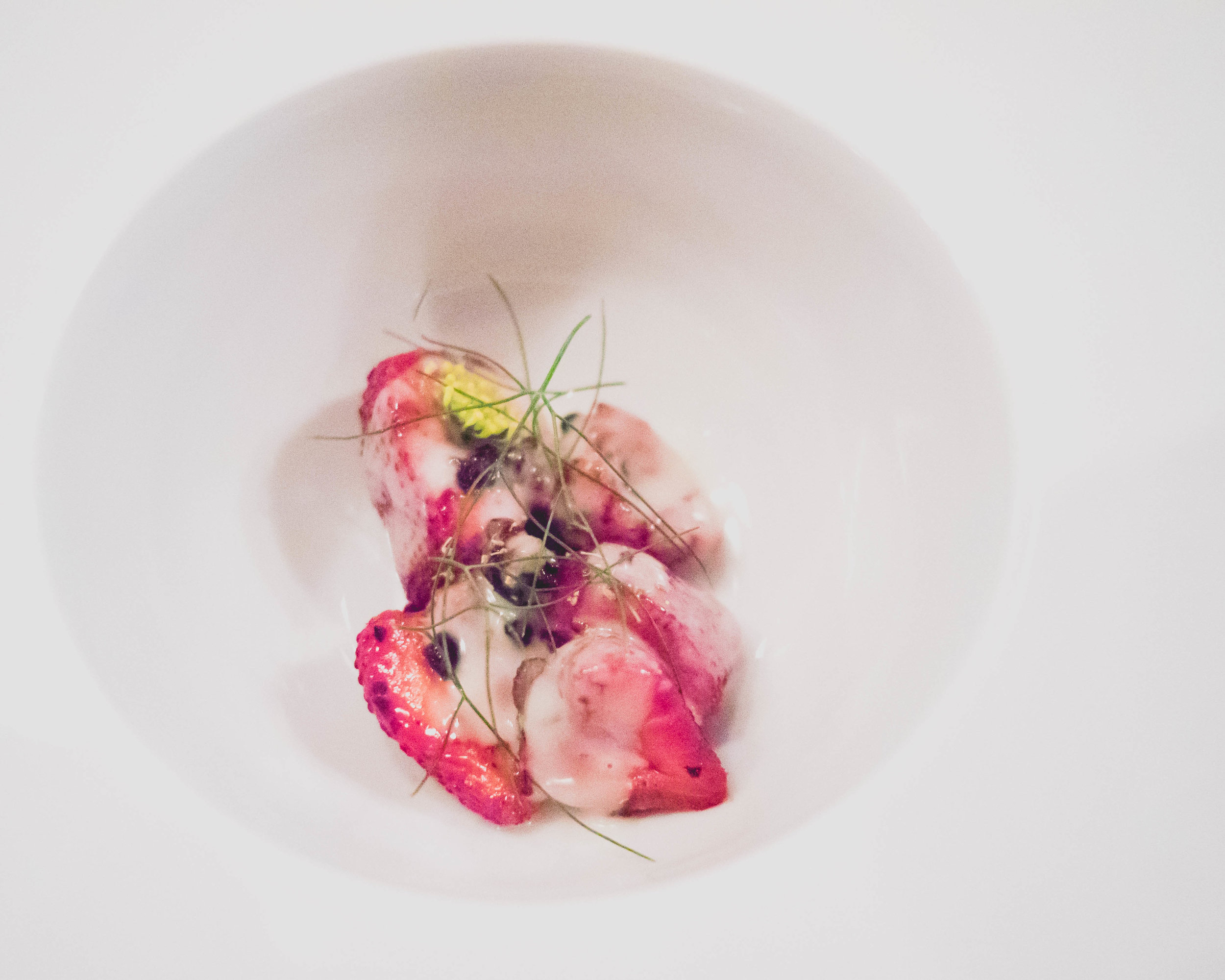 fennel, olives, goats butter.