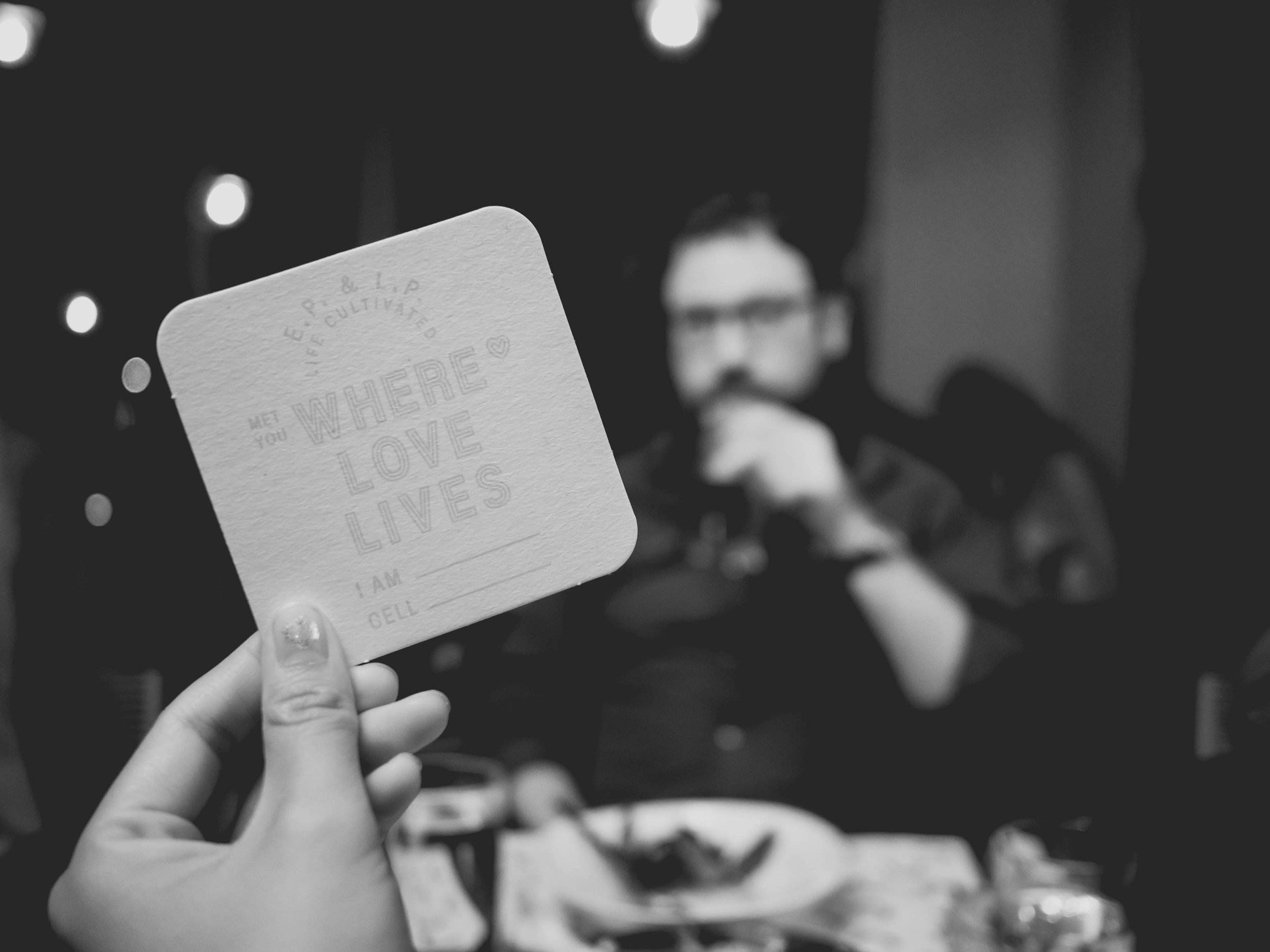 where love lives coaster.