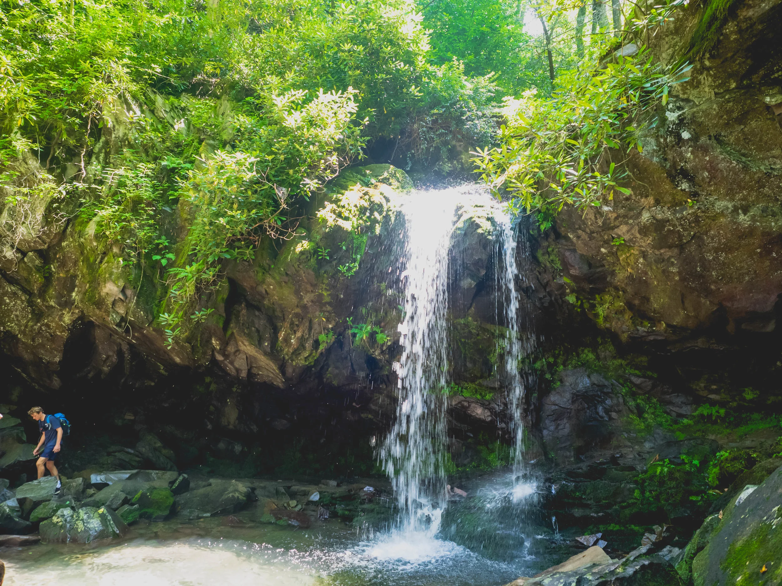 grotto falls.