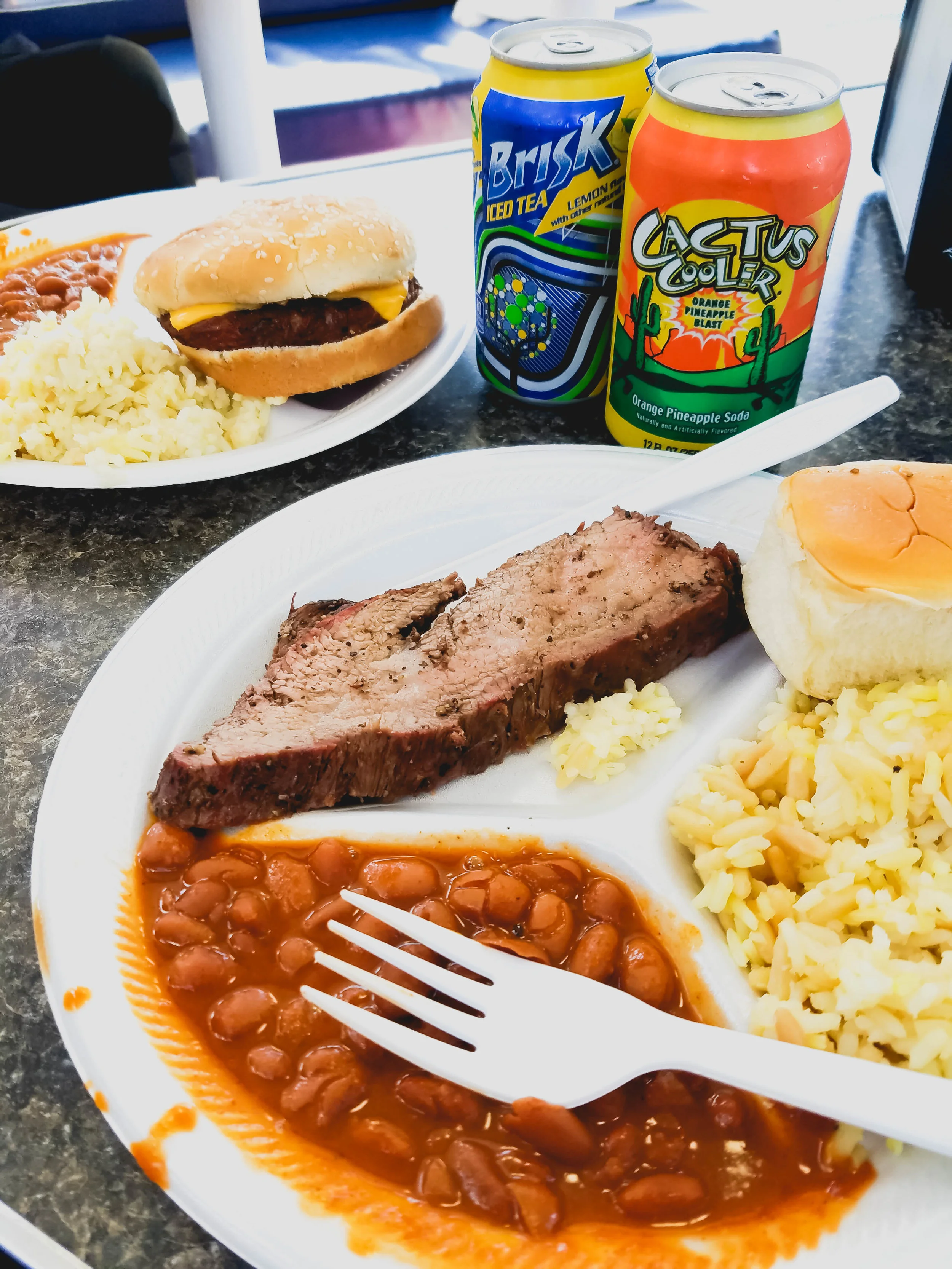 bbq lunch after dive two.