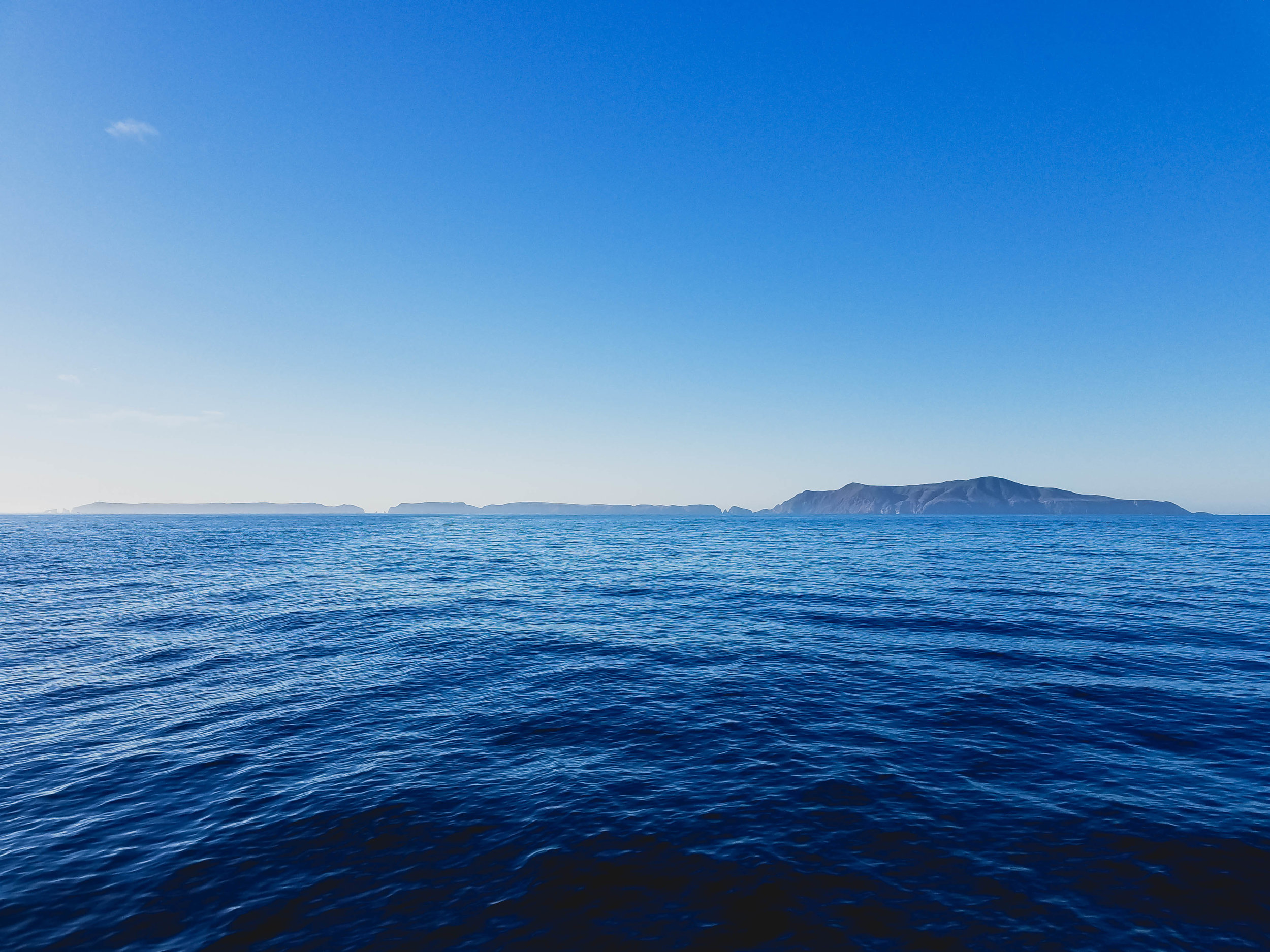approaching anacapa island.