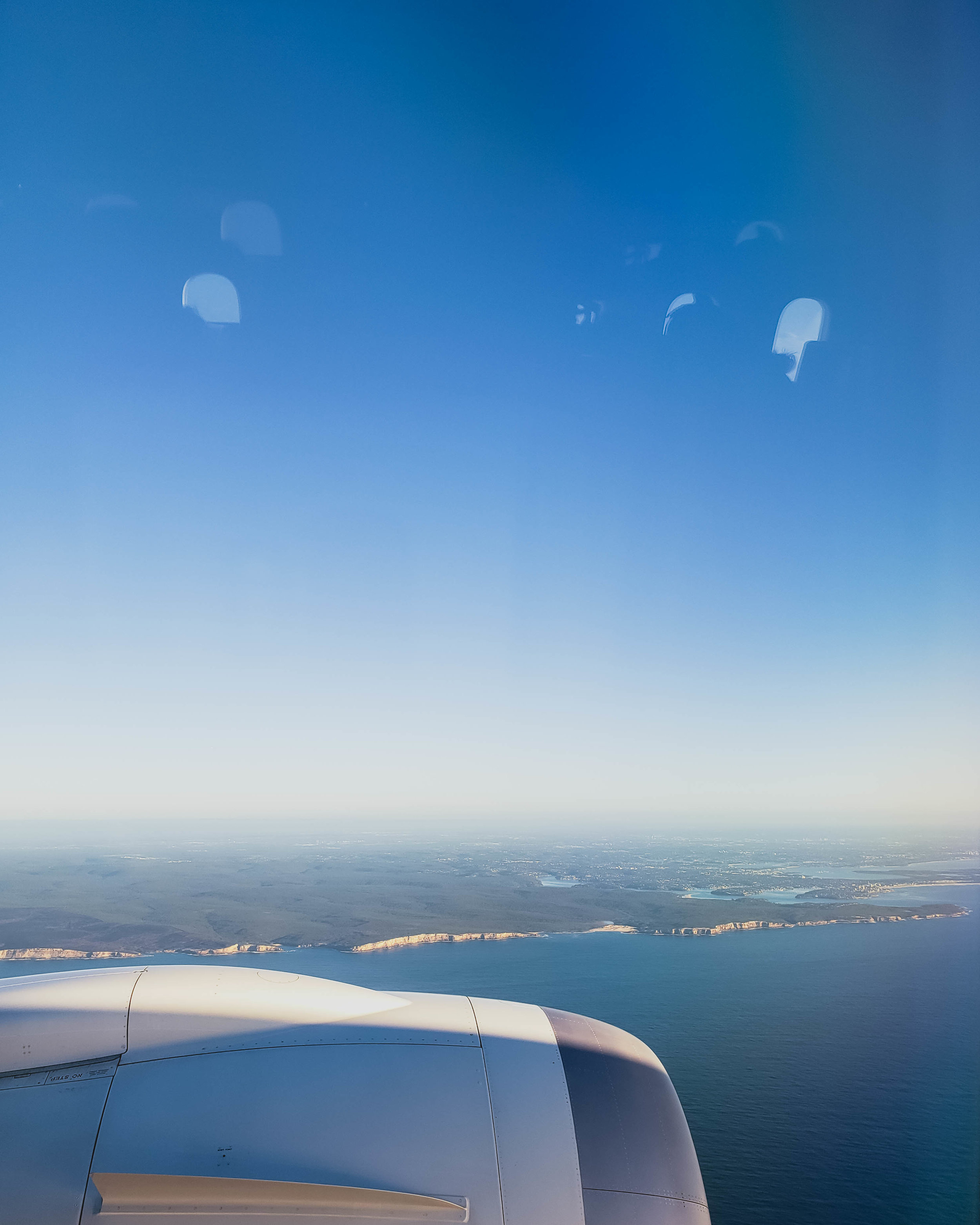my first view of australia from the plane.