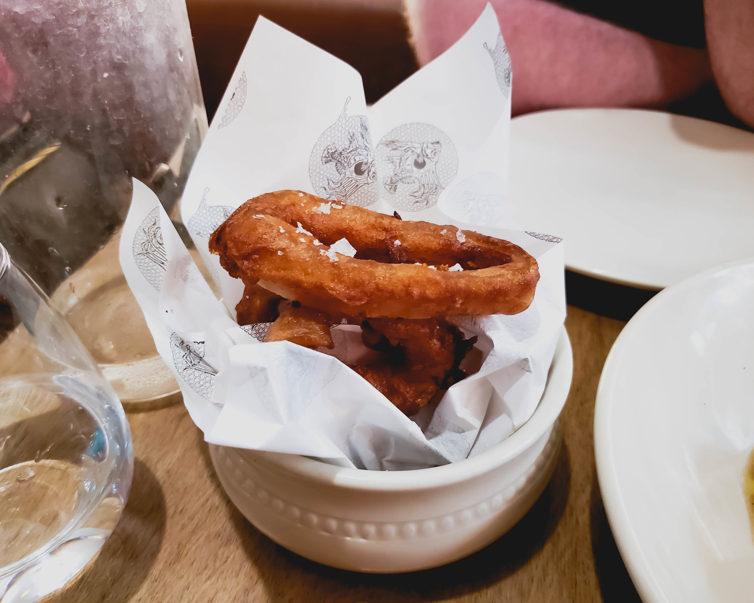 salt & vinegar onion rings .