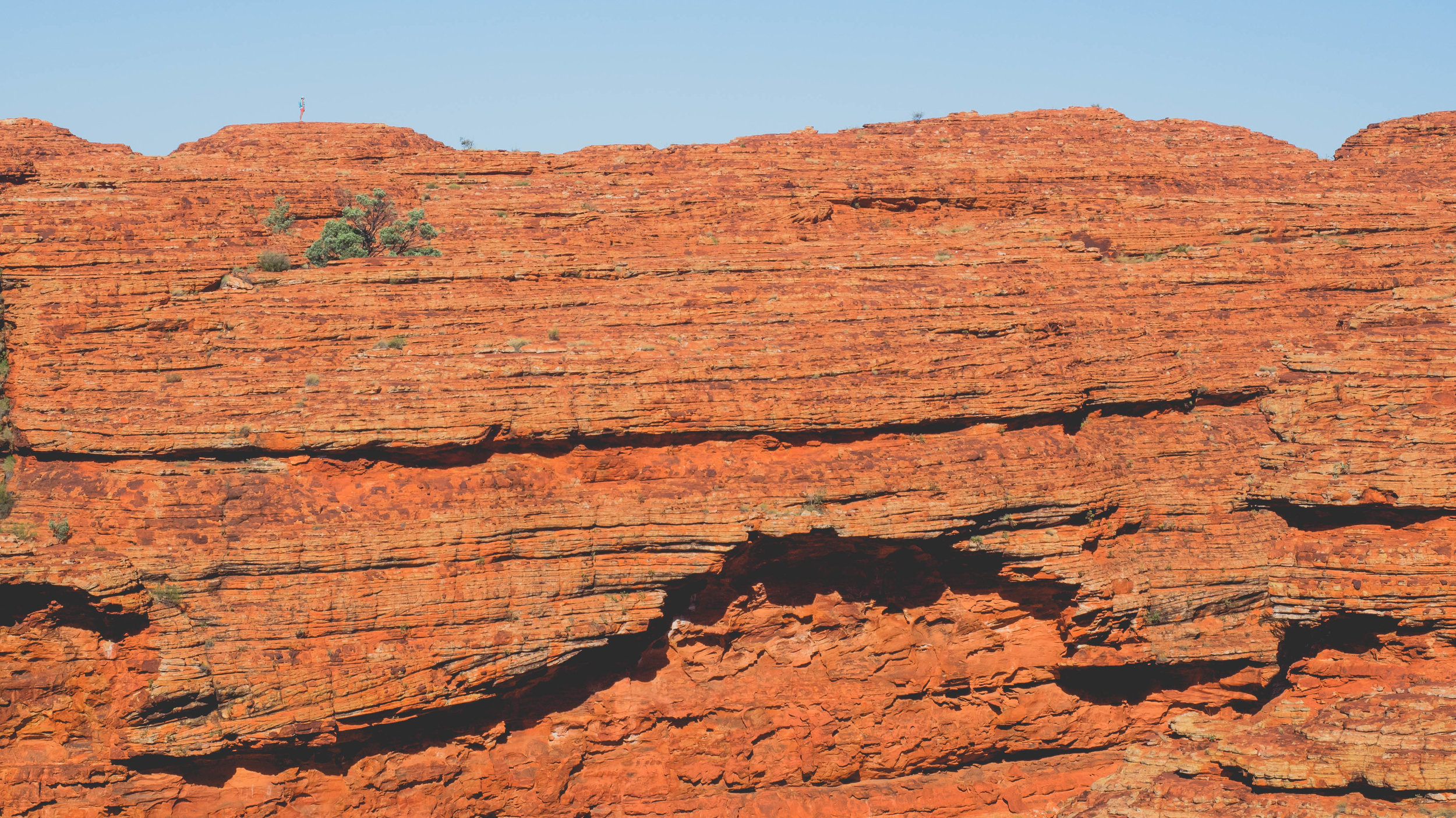 tiny person for scale.