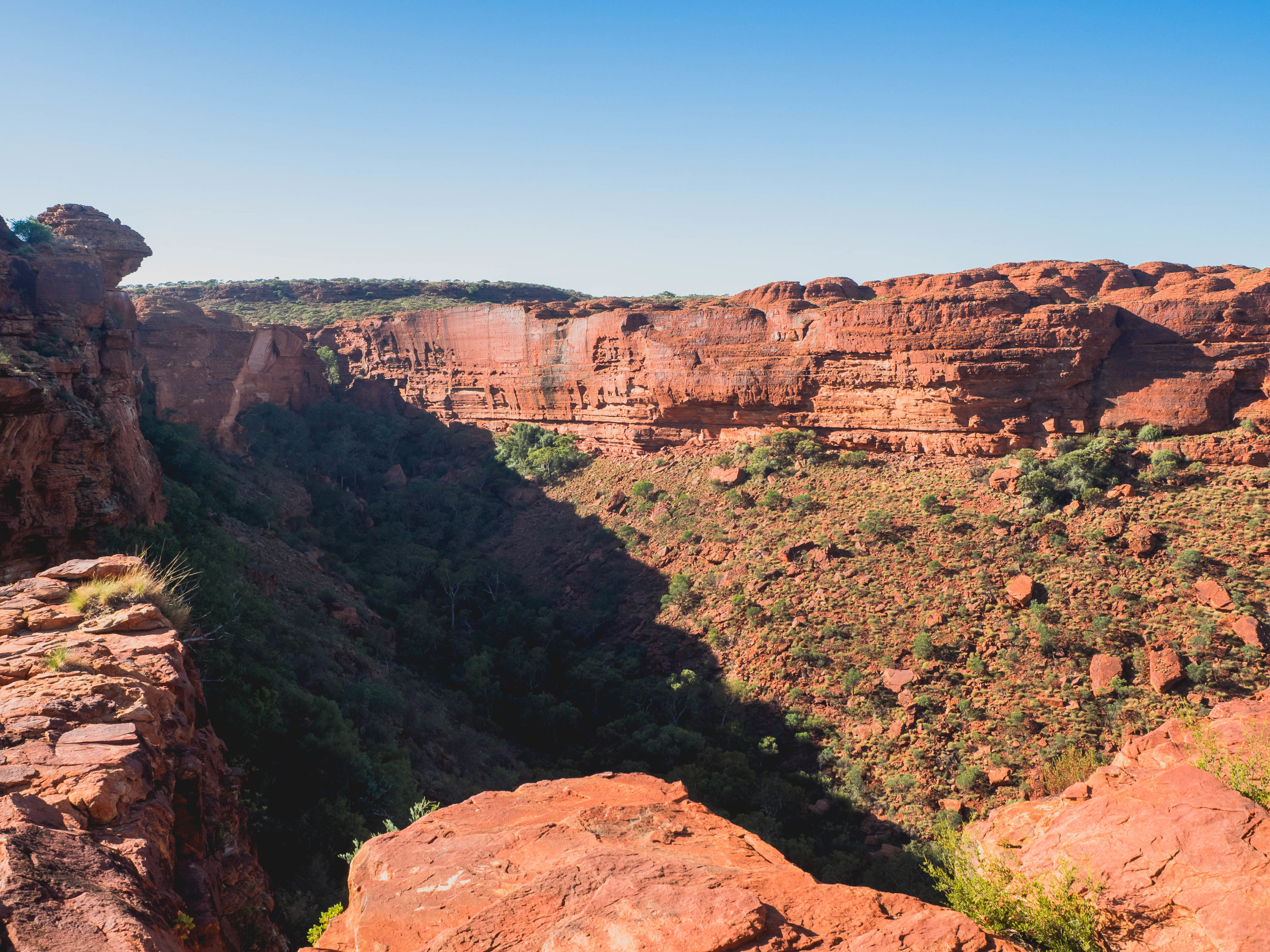 first view of the canyon.