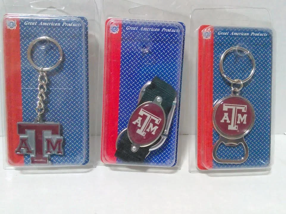 TEXAS A&M KEY CHAINS ASSORTED