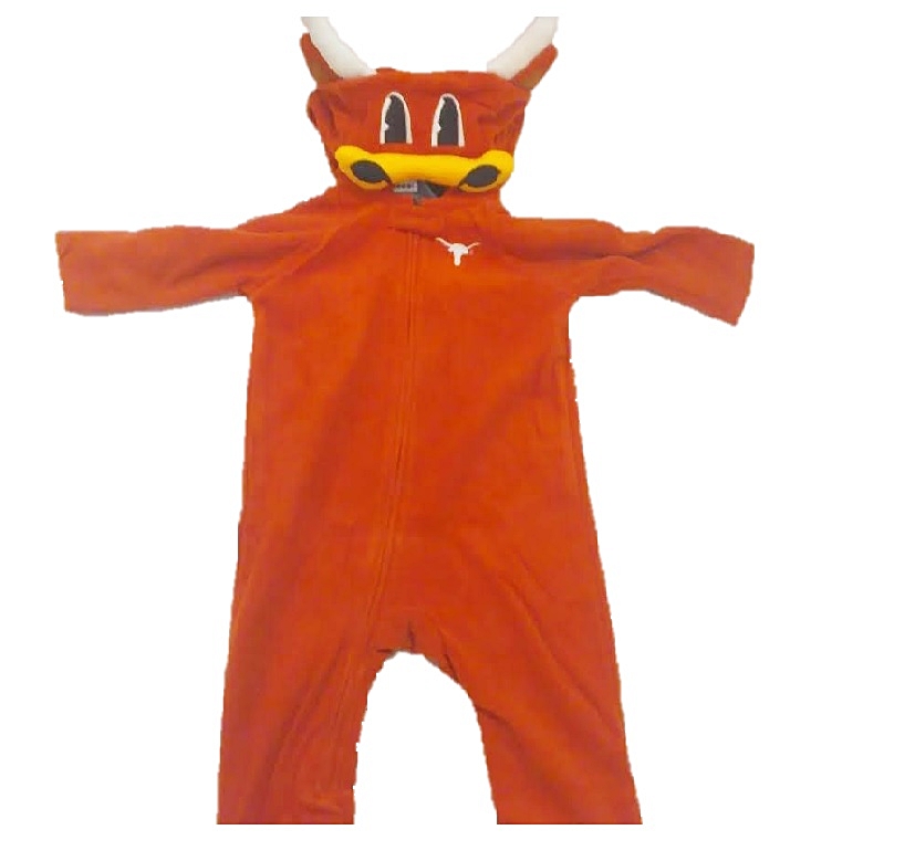 LONGHORNS: JUMPER WITH ZIPPER AND HOODIE- INFANT