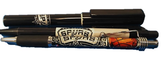 SPURS: PENS- 3 DIFFERENT STYLES ASSORTED-