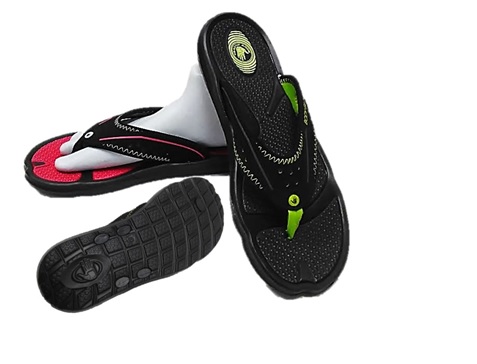FLIP FLOP : MENS : BODY GLOVE : STYLE : KONA (NEW) : COLORS: BLACK/TOMATO & BLACK/NEON GREEN : SIZES : 8-13 : CASE : 12 PER MUSICAL RUN