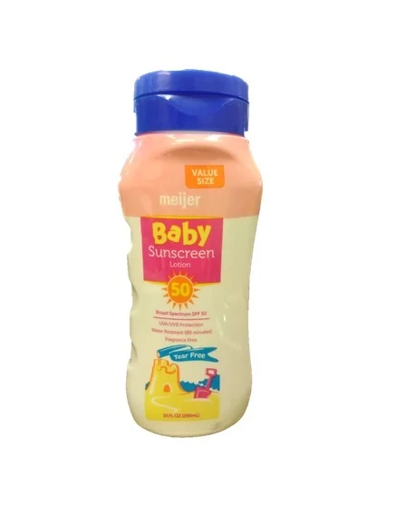 Meijer Baby SPF 50 Lotion 10oz