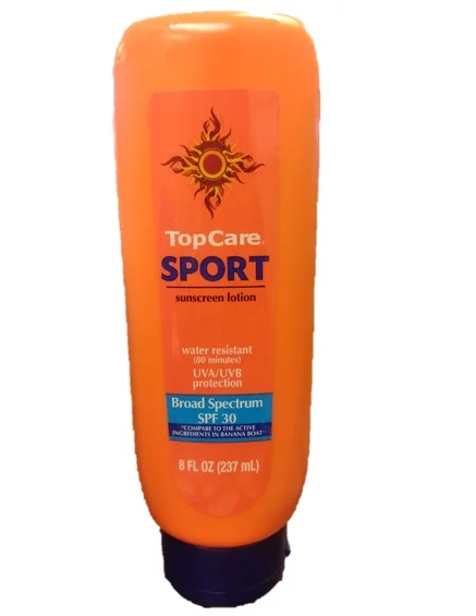 TOP CARE SPF 30 SPORT LOTION 8OZ