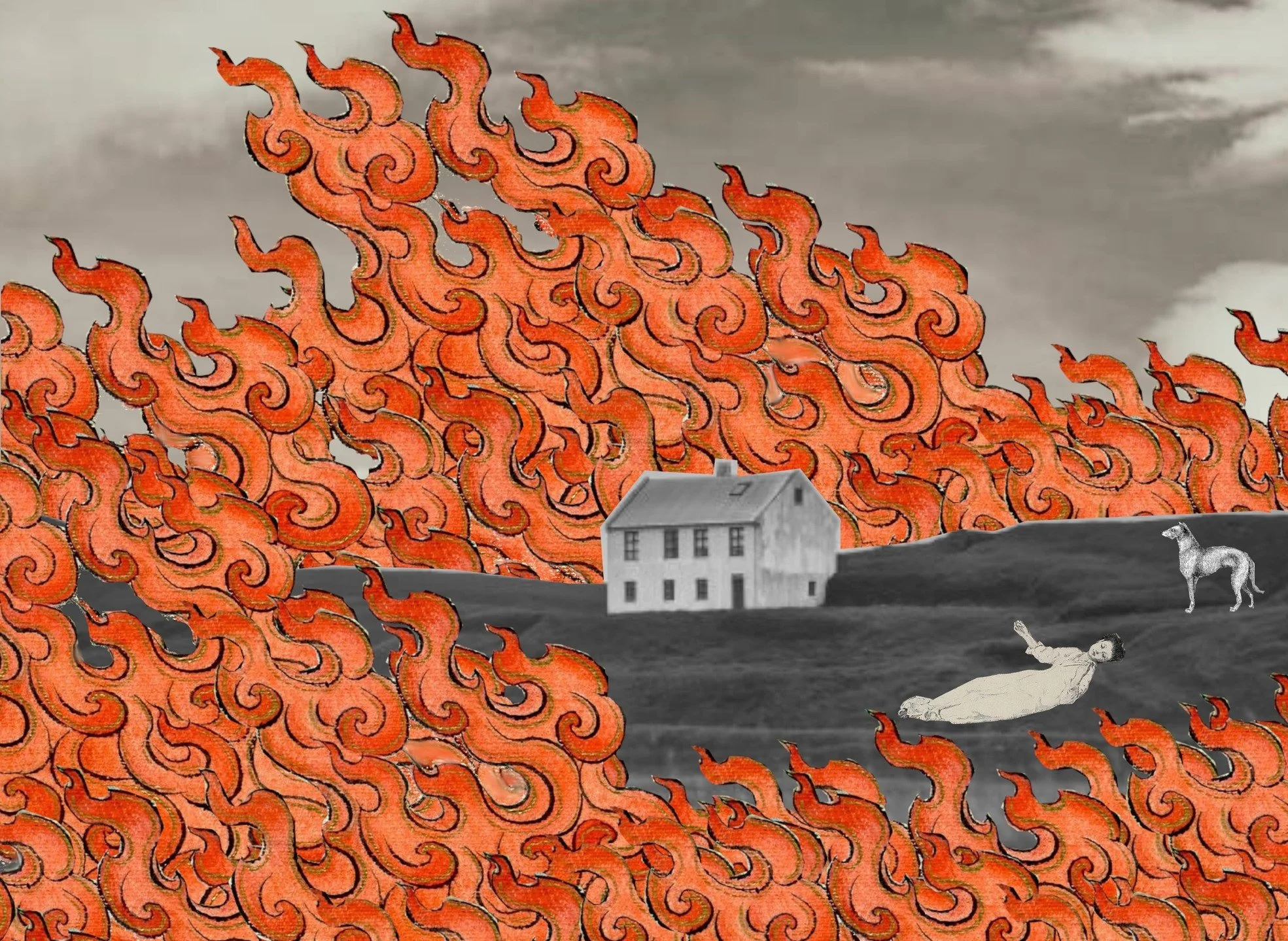 May it pass. This has become the burning series.
#digitalcollage #collage #art #digitalart #burning