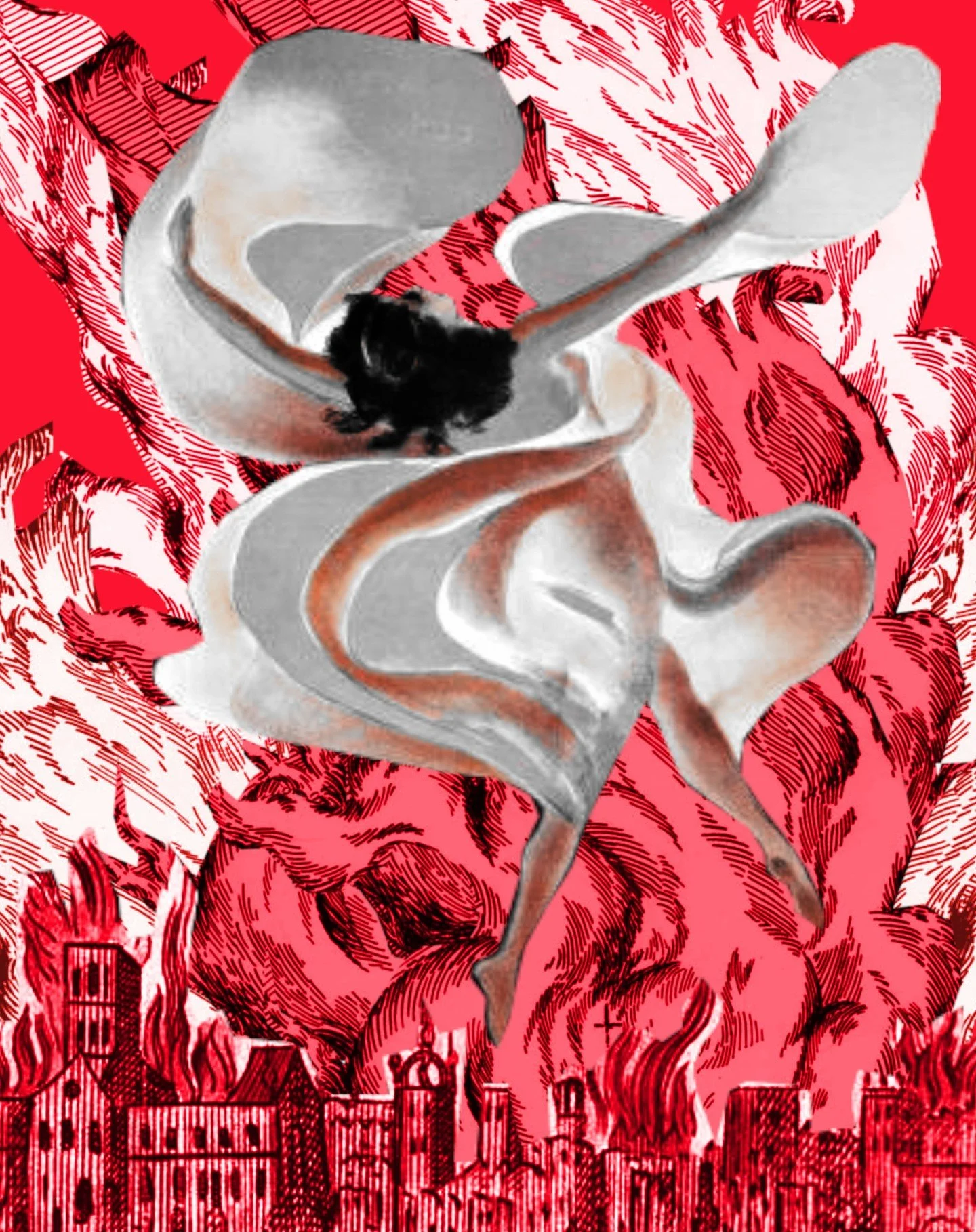 Let it burn.
#collage #digitalcollage #art #letitburn #firefairy