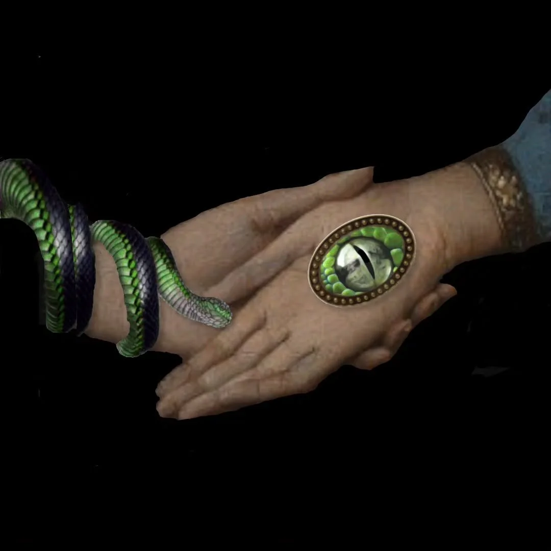 Maybe I'm too grumpy, but I haven't been feeling the februllage prompts the past couple of days. So here is another Lover's Eye I did last month.
#digitalcollage #collage #art #snake #loverseye