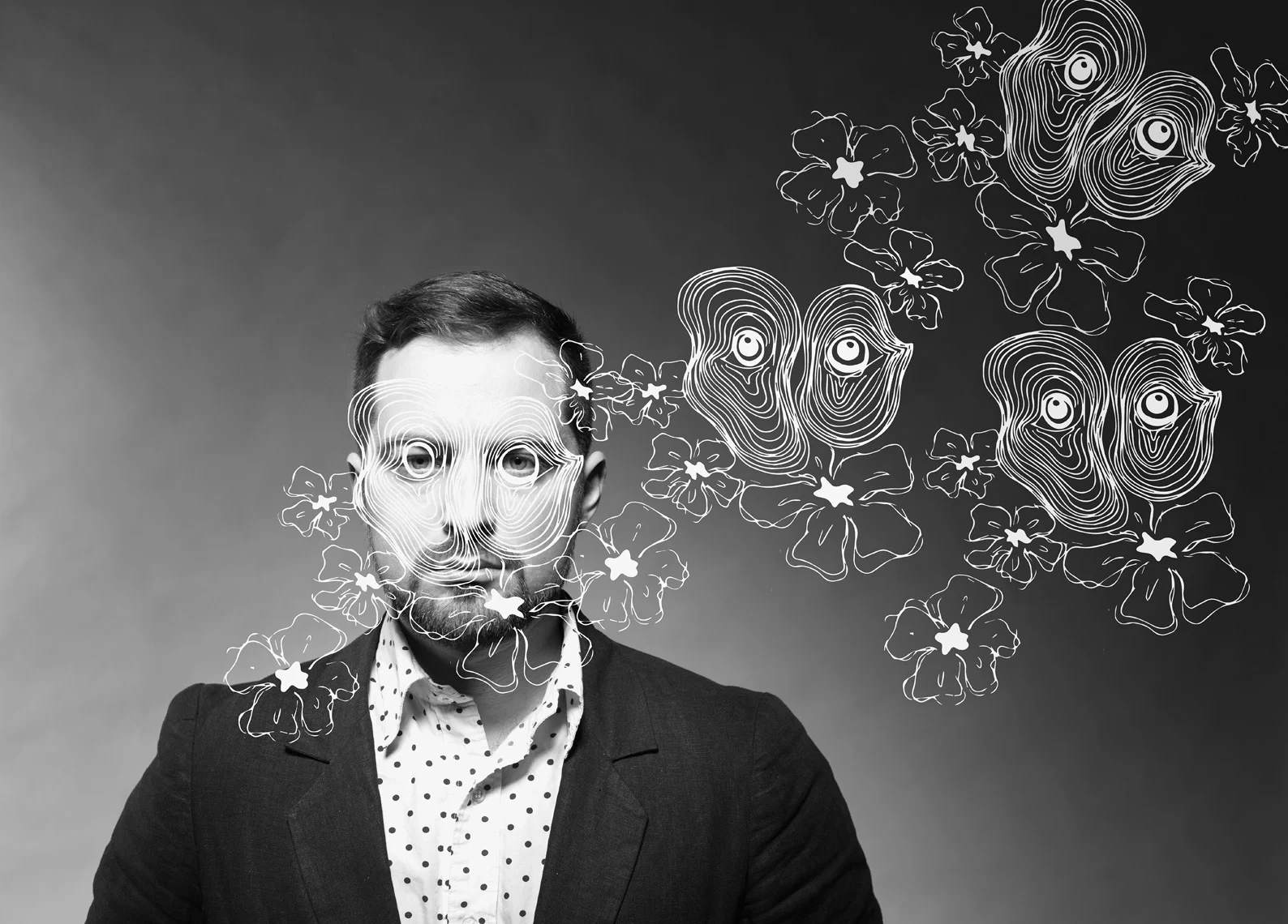 Portrait Photography with Illustration Elements