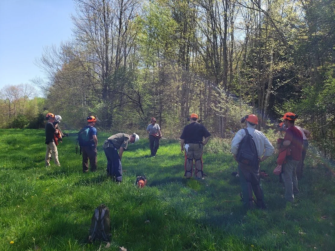 ACT Volunteers Get Chainsaw Safety Certified!