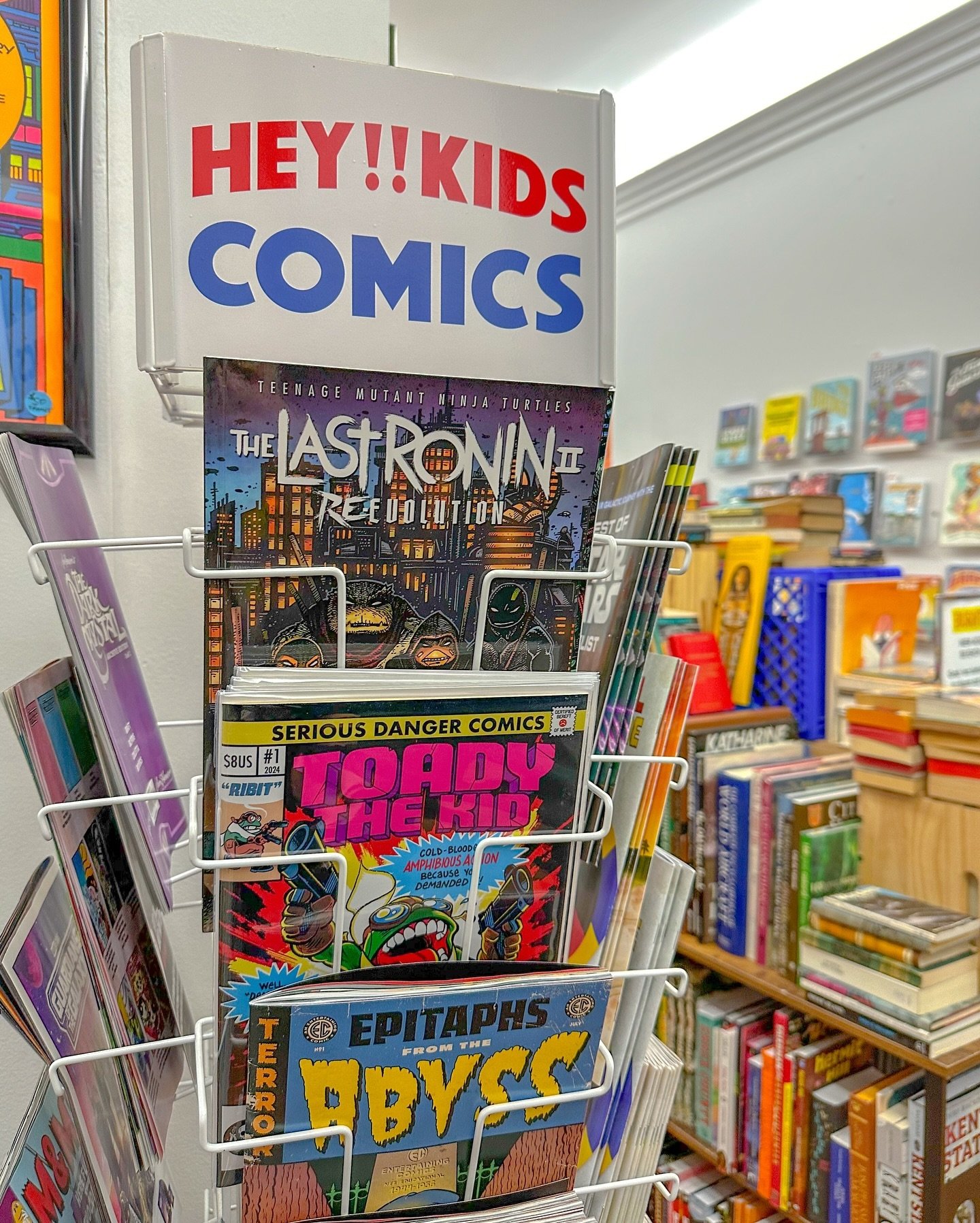 I&rsquo;m sad to hear the @heykids_comics shop in Brooklyn is closing. Check the announcement in their feed for details.

The HKC shop stands out for all the many fun and creative projects they&rsquo;ve undertaken in the name of comics evangelism, an