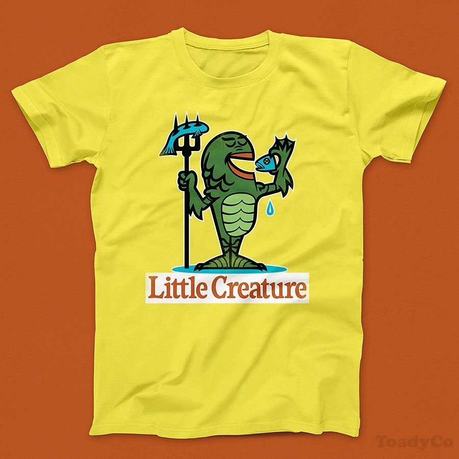 Merch is discounted at TeePub for the next 12 hours or so! Everything's reduced, including this Little Creature tee that almost no one has ever wanted, so if you bought it you wouldn't have to worry about showing up someplace and being accidental twi
