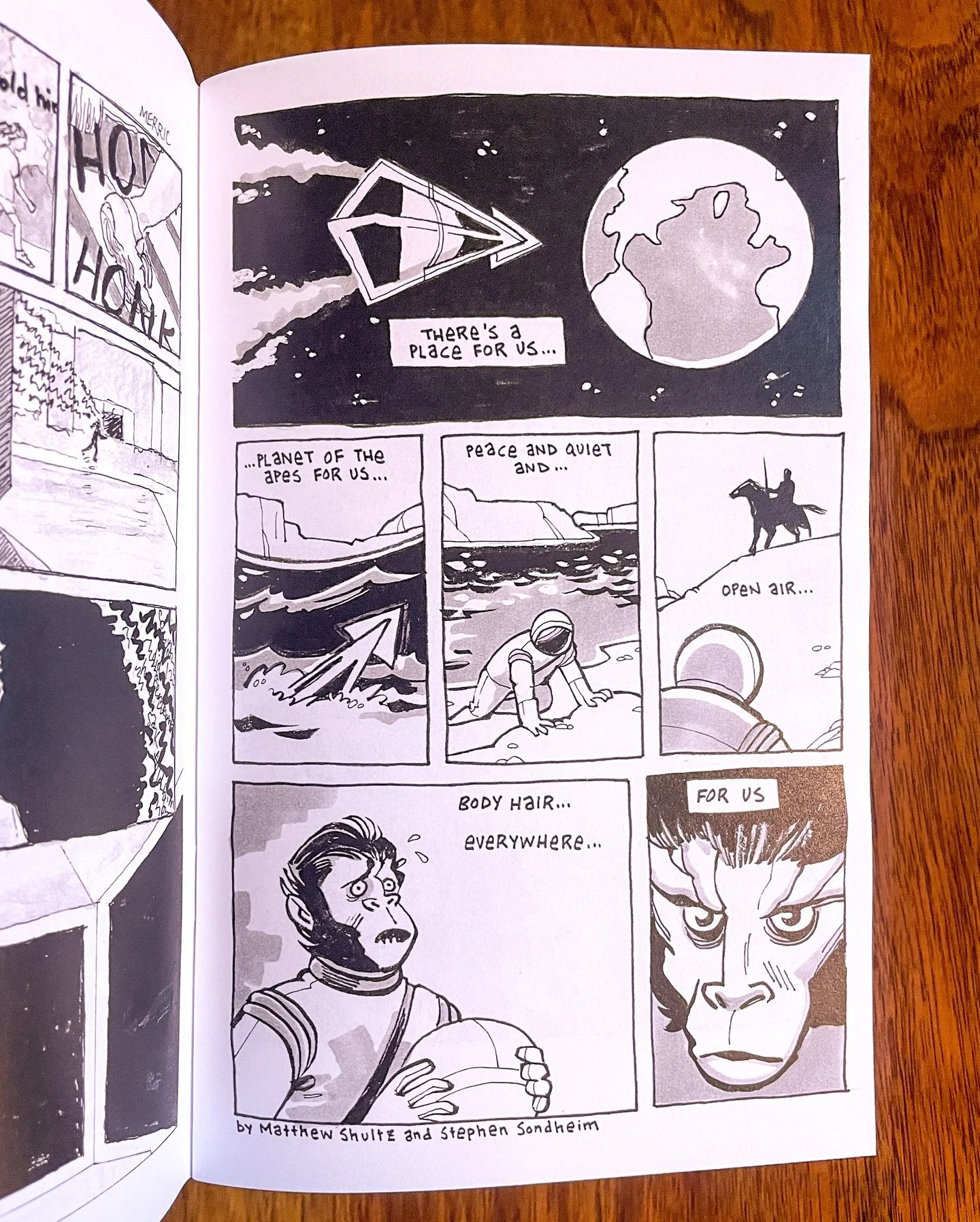 It was DUNE night again last night! Always a pleasure. Thanks as ever to @marcjpalm and the many acolytes of DUNE.

Here's the Sondheim/PotA mashup comic I made for #DUNE97