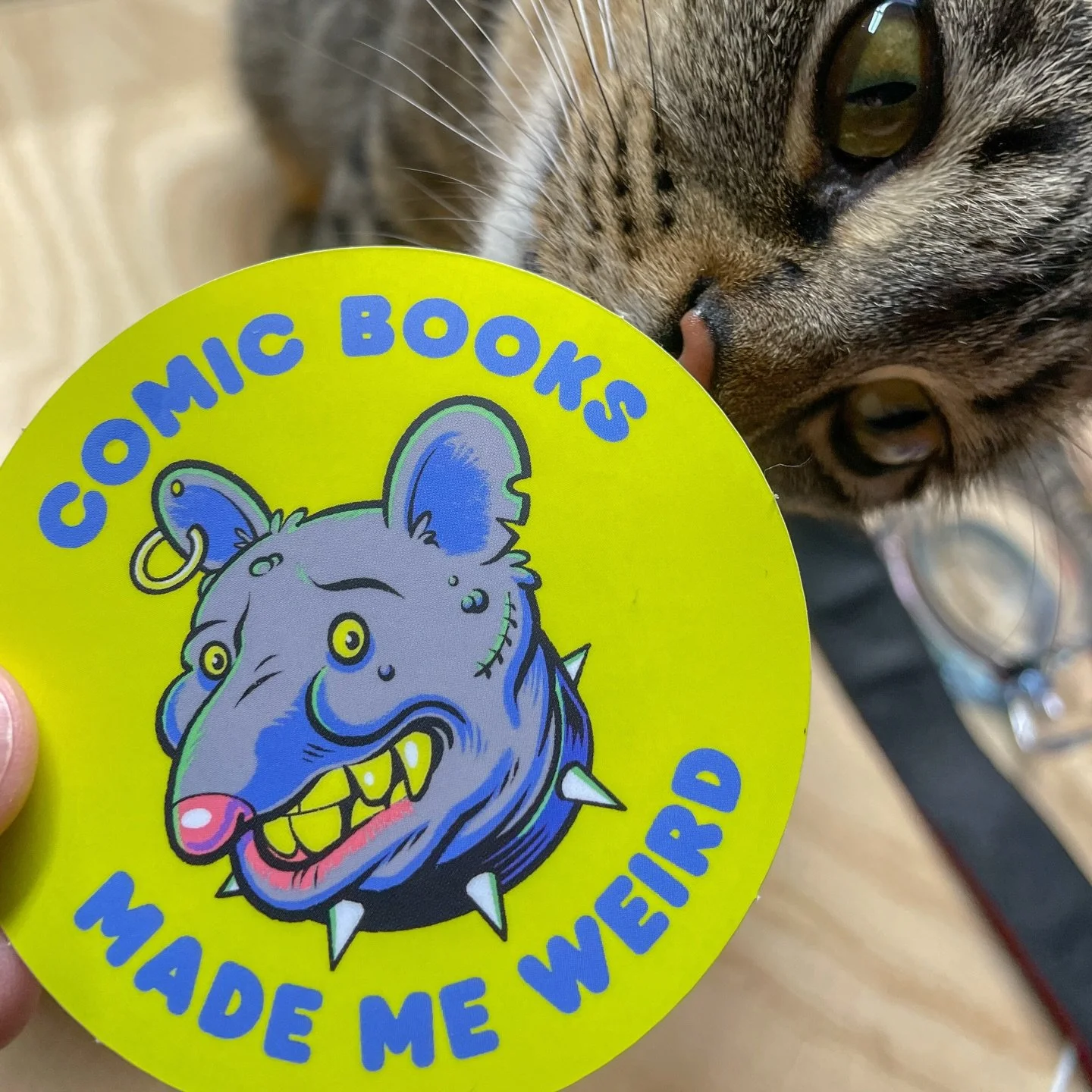 February's TEENY WEENY ZINEYS and stickers have gone out in the mail! 

#teenyweenyziney
#makingcomics