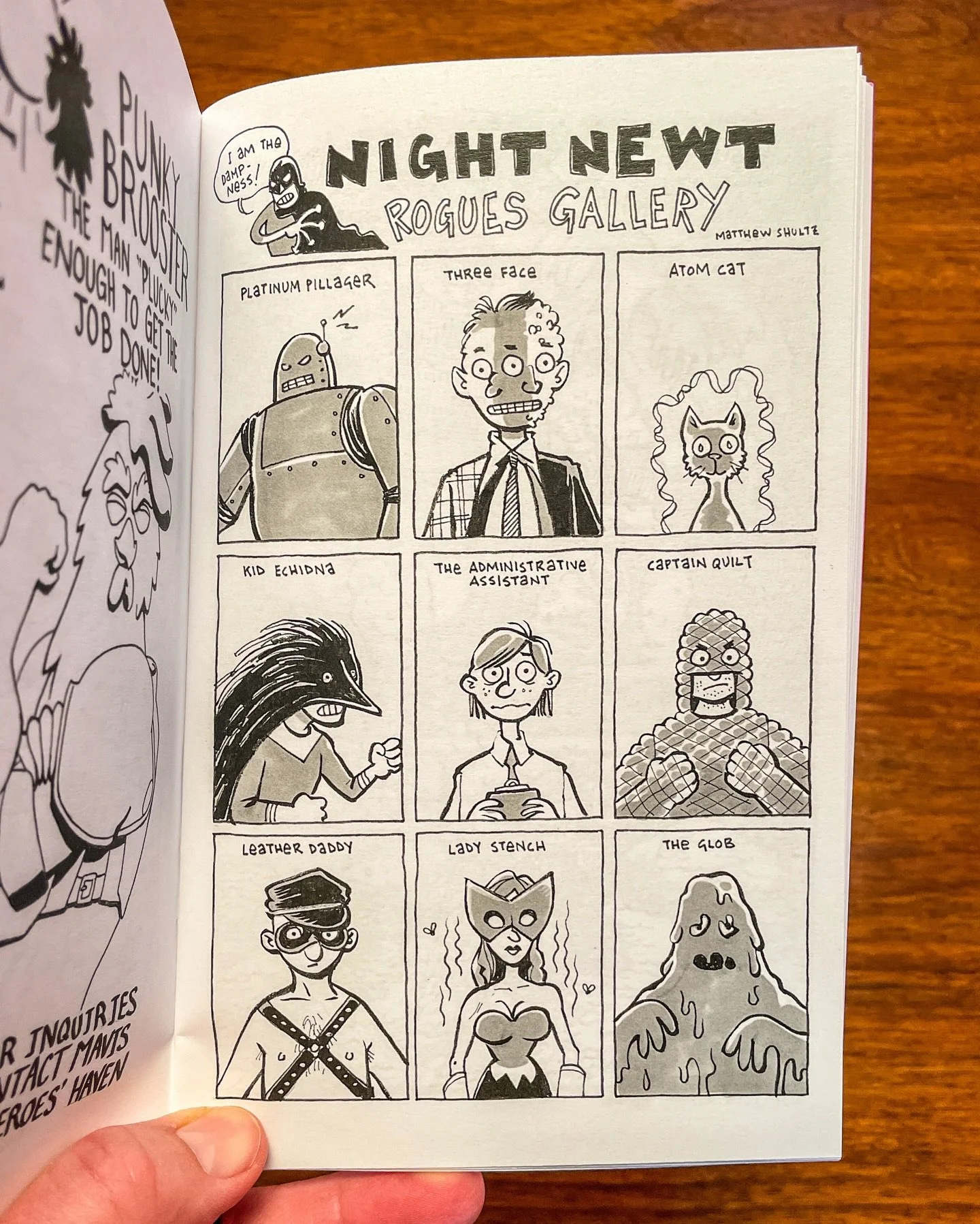 Picked up my copy of DUNE 99 this weekend, when we met to create DUNE 100! I'm so glad I found the DUNE crowd. What a fun time it always is. Here's my page from the 99th issue.

Thanks and congrats, @marcjpalm and people of DUNE!

#makingcomics
#dune