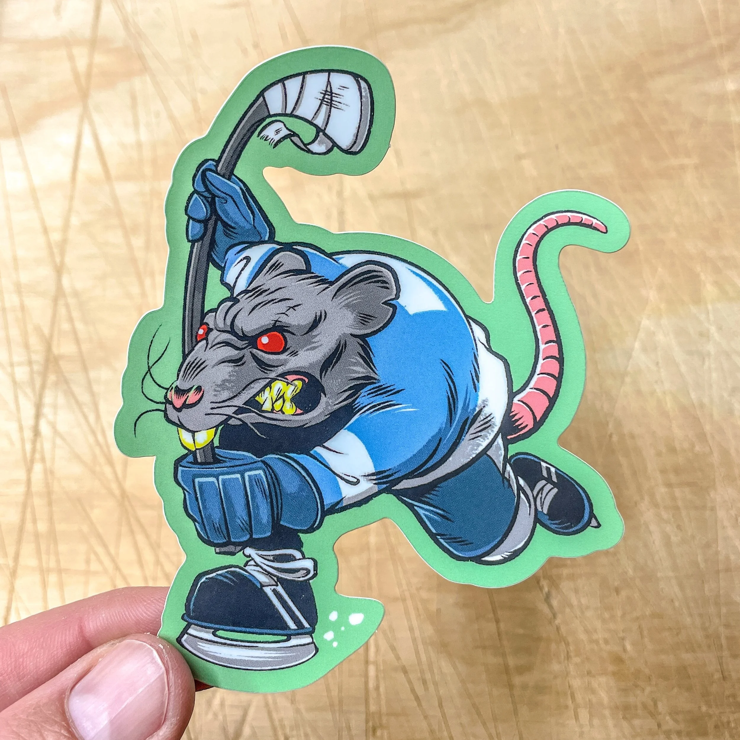July's Teeny Weeny Zineys went out in the mail last week! Subscribers probably have them by now, or will soon. They come with this sticker.

If you're interested in getting a monthly micro-zine in the mail, visit the link in my bio and find out how t