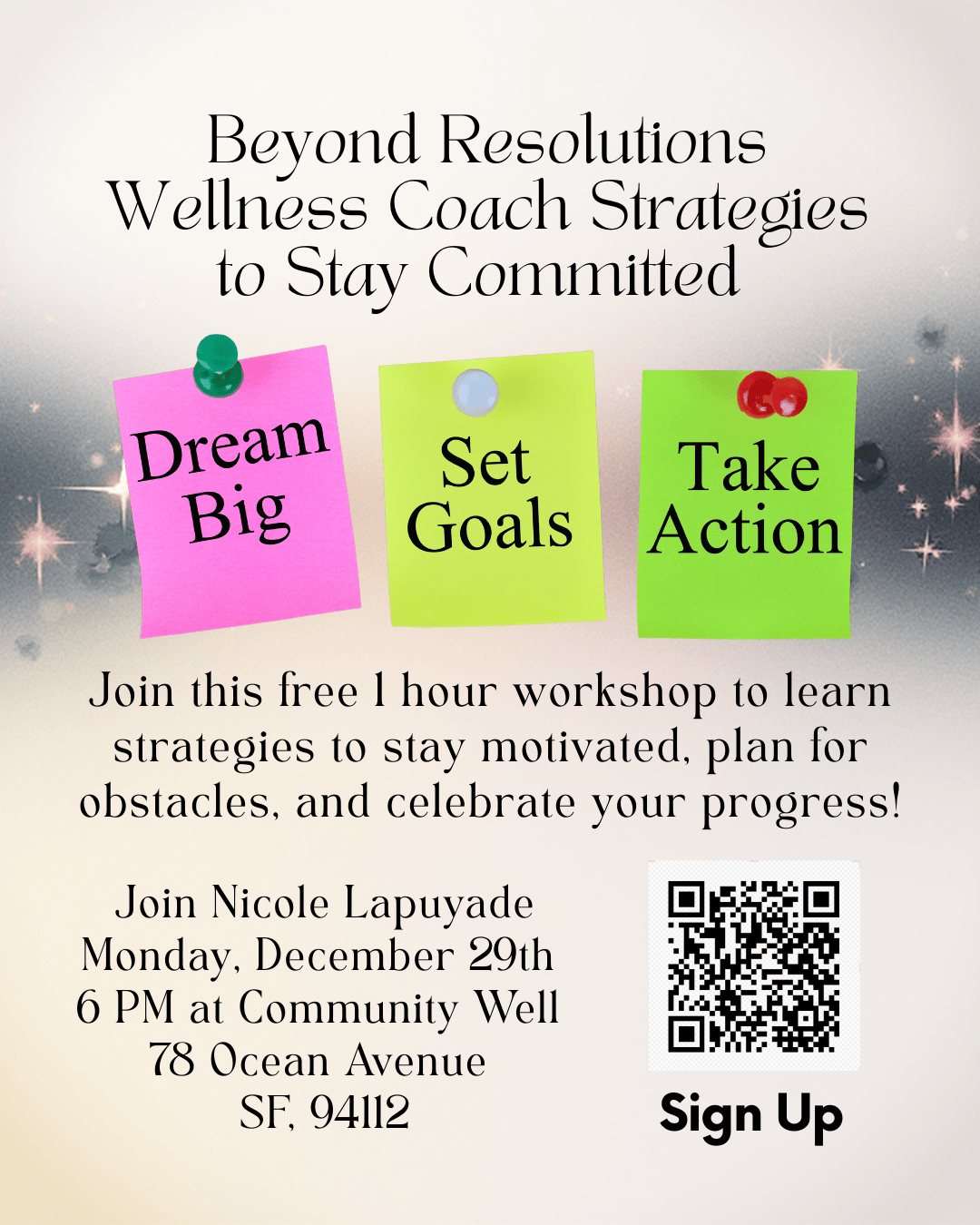 [Free] Beyond Resolutions - Wellness Coach Strategies to Stay Committed 