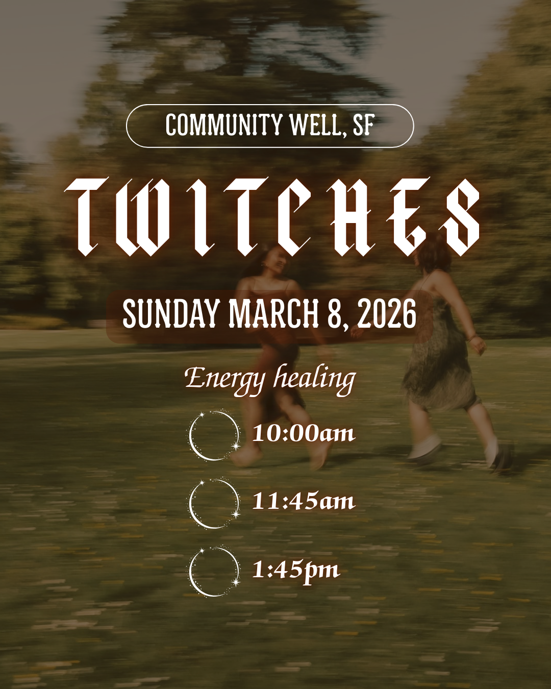 Twitches Healing Sessions: Energy Healing/Reiki