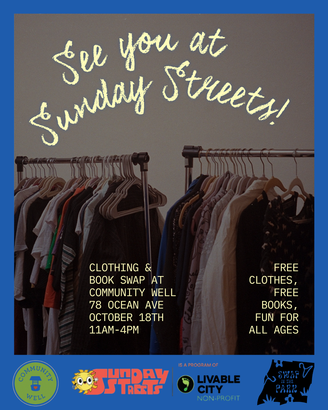 Excelsior Sunday Streets Clothing Swap