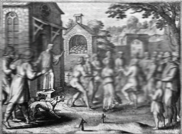 'Frenetic with the fever / I shiver in Strasbourg / Dancing still in place'