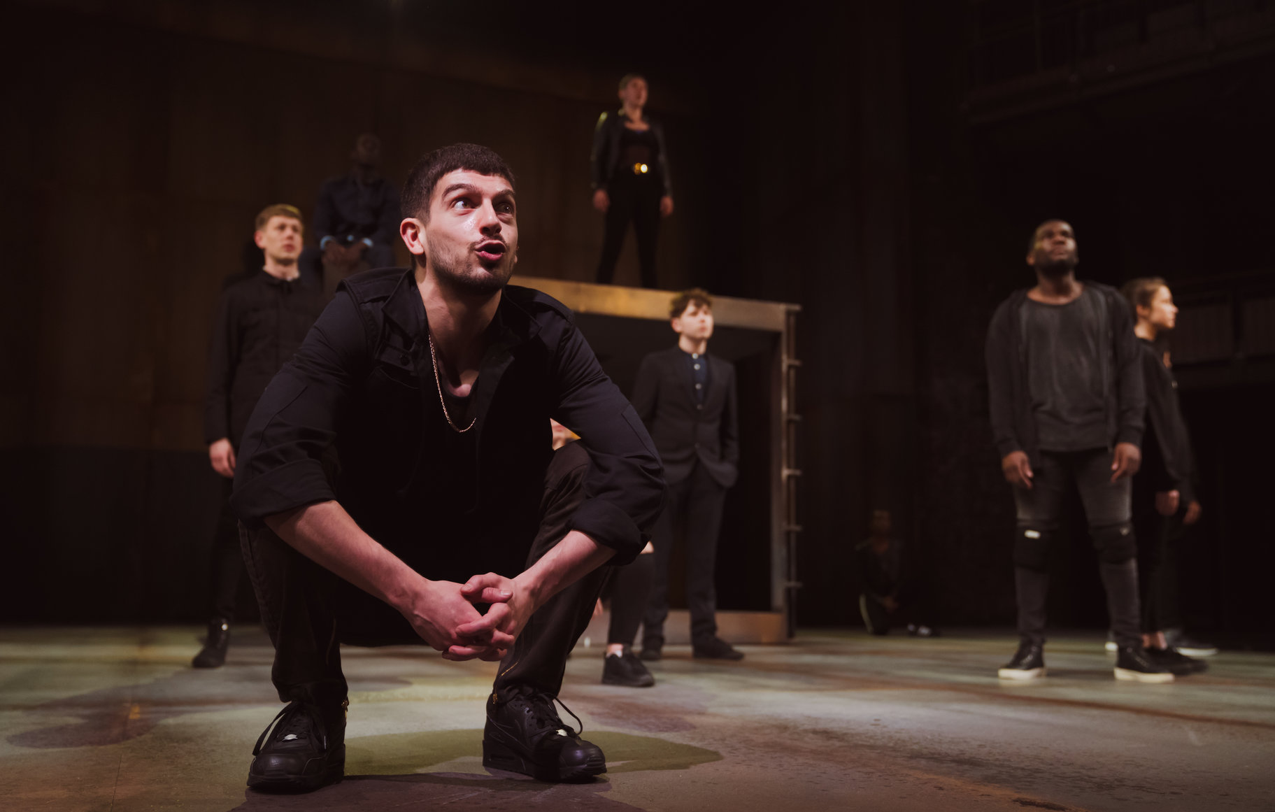 © Topher McGrillis, RSC (Nima Taleghani as Abraham + The Company)