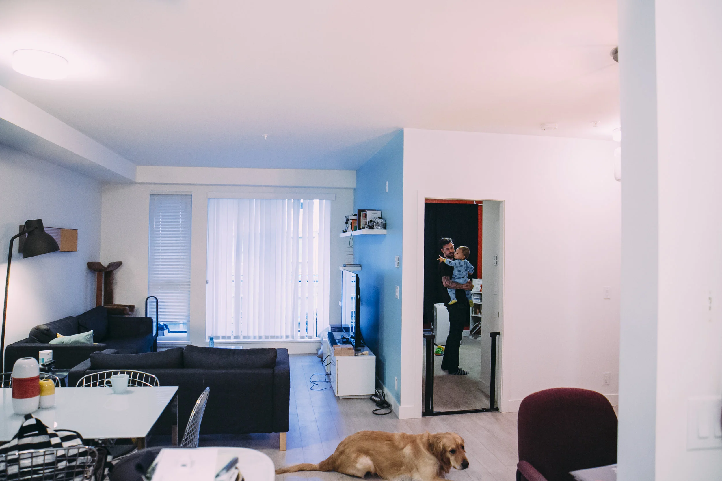 #documentary #family #inhome #lifestyle #reallife #candidmoments #motherhood #fatherhood #smallspaces #apartmentliving #dogs #goldenretriever #pets #vancouver #vancouverlifestyle #vancouverdocumentary #langley #indoors