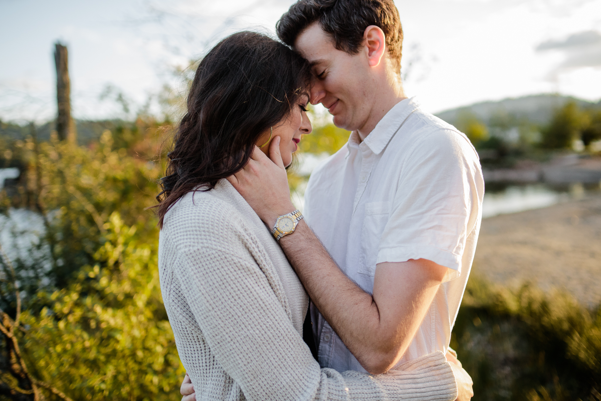 Photo of Buntzen Lake Anmore British Columbia Landscape Best Fun Engagement Photographer Port Moody Wedding Sunset Romantic Couple Photos 137.jpg
