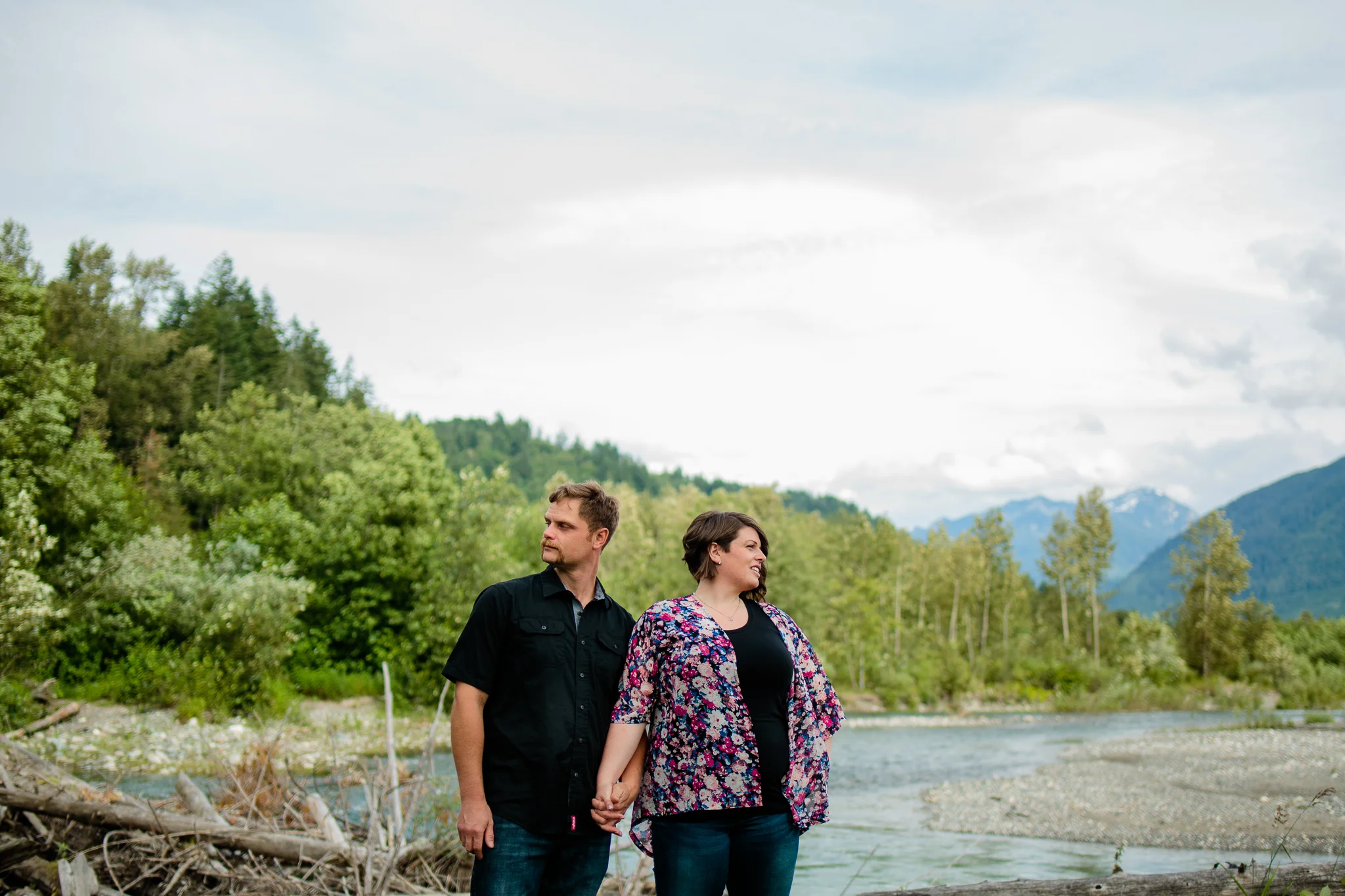 Chilliwack River Bank Mountain Chilliwack Fun Engagement Photographer 056.jpg