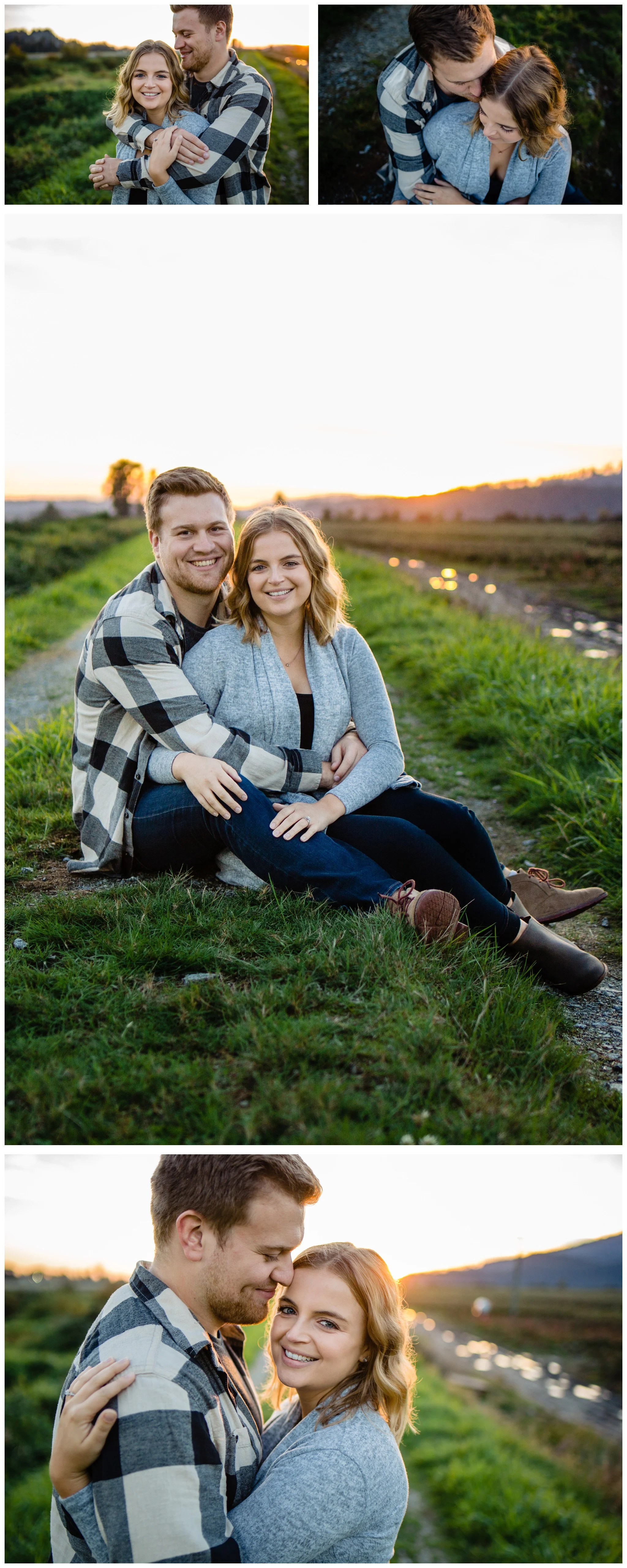 Pitt Lake Pitt Meadows Engagement Photographer Romantic Couple Mountains Lake Black Jean Sunset Flash Fall Fun Photos_0106.jpg