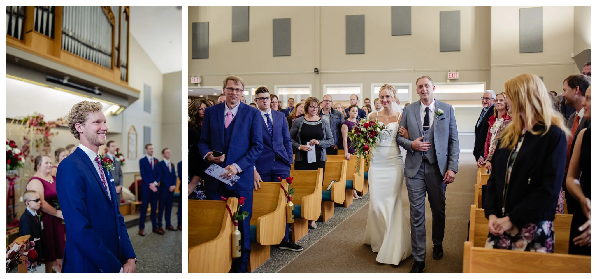 Campbell Valley Park Wedding Photographer Canadian Reformed Church Willoughby Heights Christian Fall Burgundy Navy Roses Wedding_0025.jpg