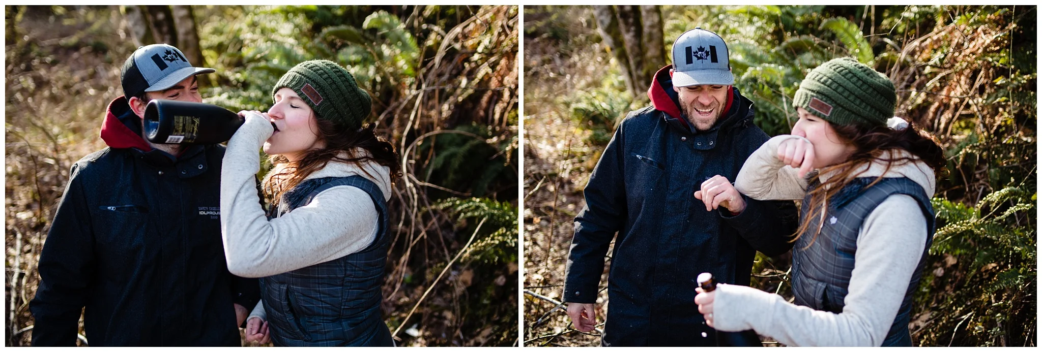 Stave Lake Adventure Engagement Photographer Mission Fun Candid Natural Romantic Couple Poses_0007.jpg