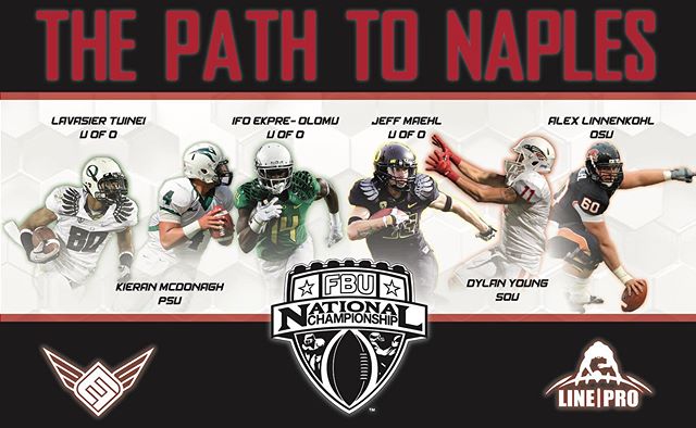 Hands down one of the best coaching staff in the nation! Come get coached by the best in Oregon, to compete against the best teams across the nation. #FBU #PathToNaples #TeamOregon