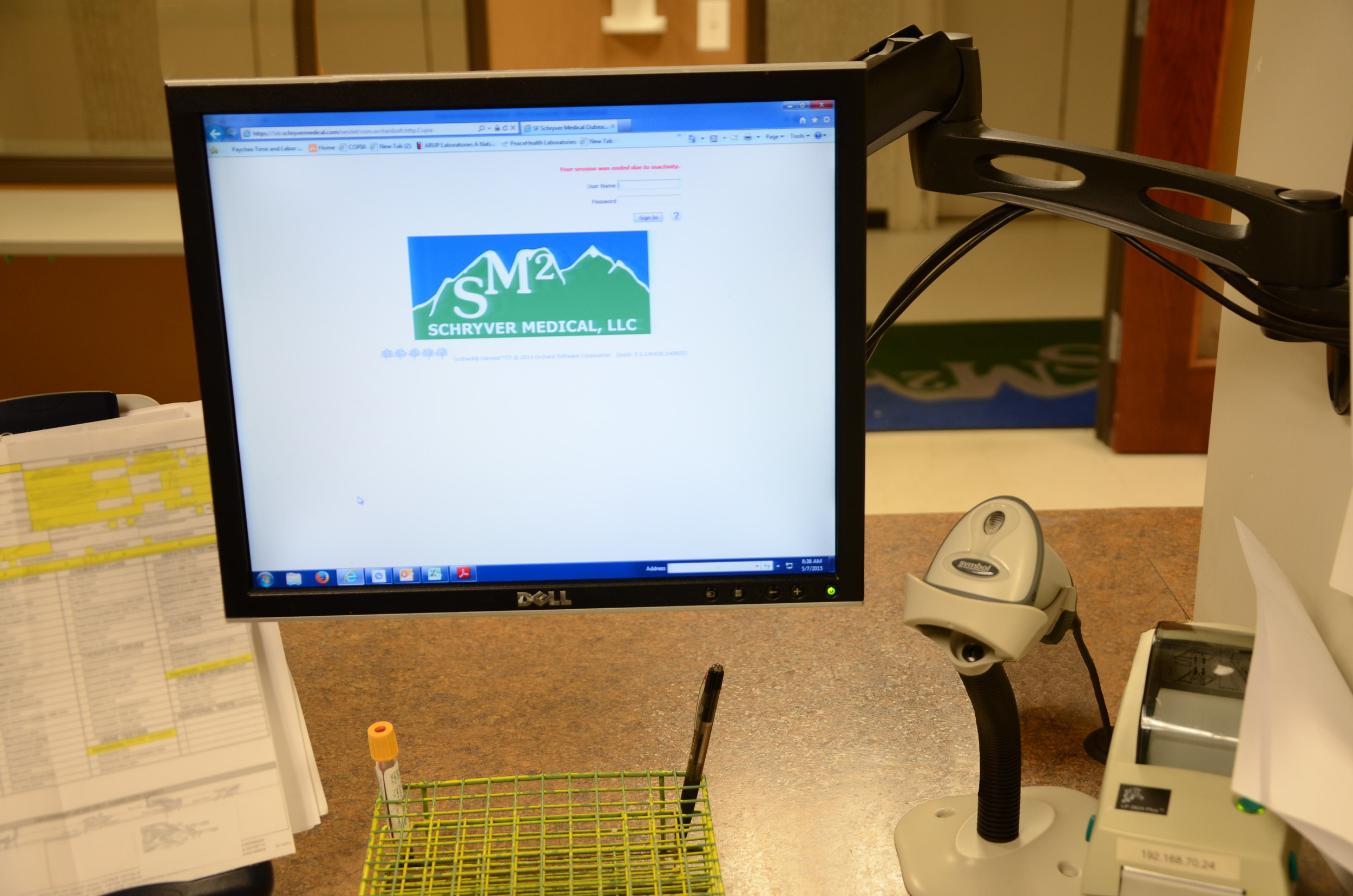 Lab Intake Workstation