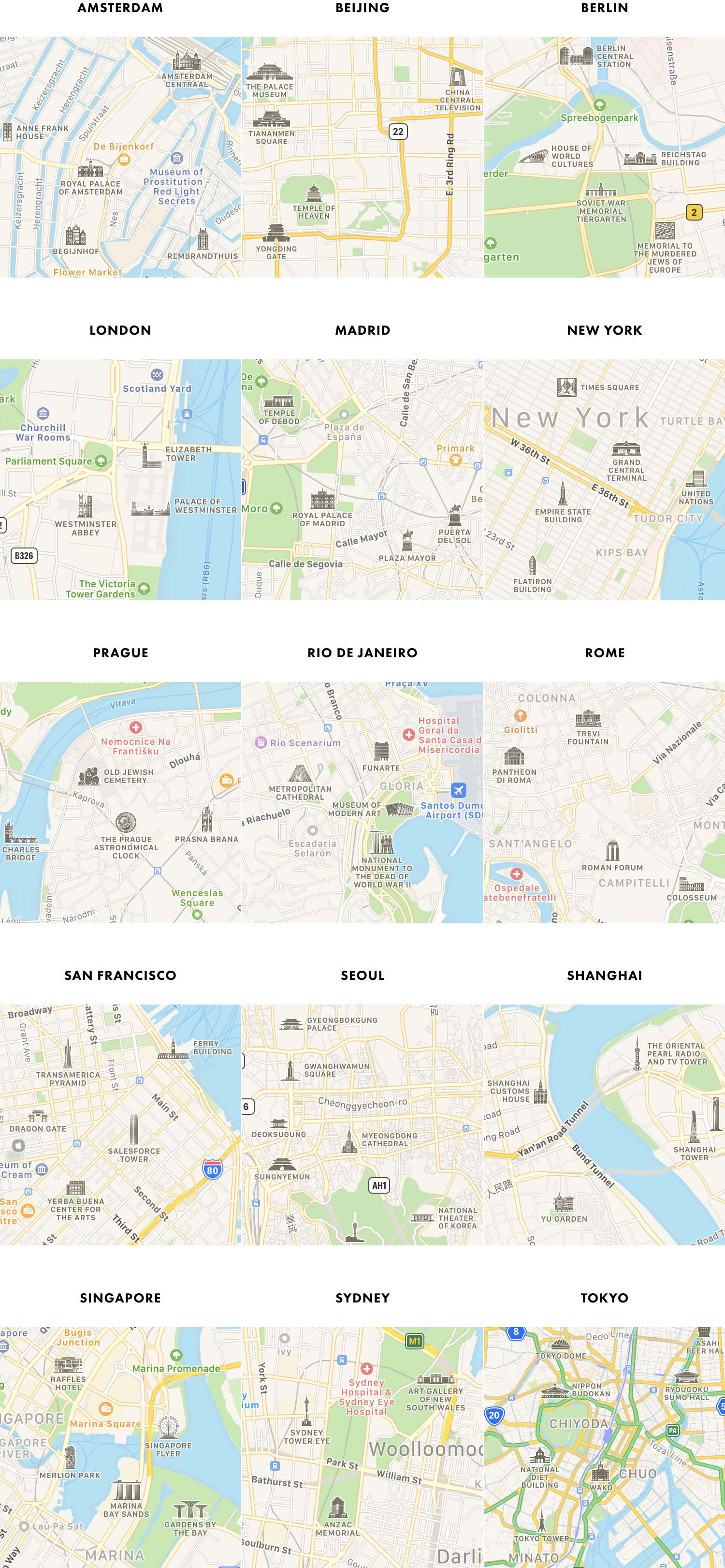 google maps adds apple style landmark icons