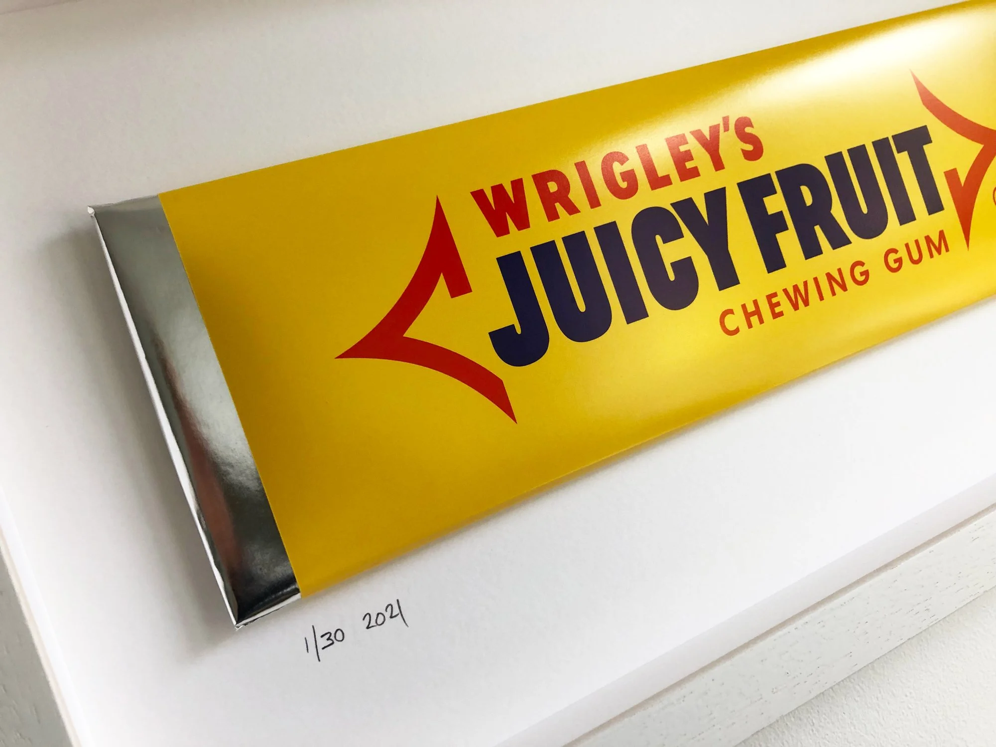 Wrigley's Juicy Fruit Chewing Gum
