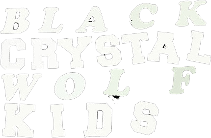 BLACK CRYSTAL WOLF KIDS
